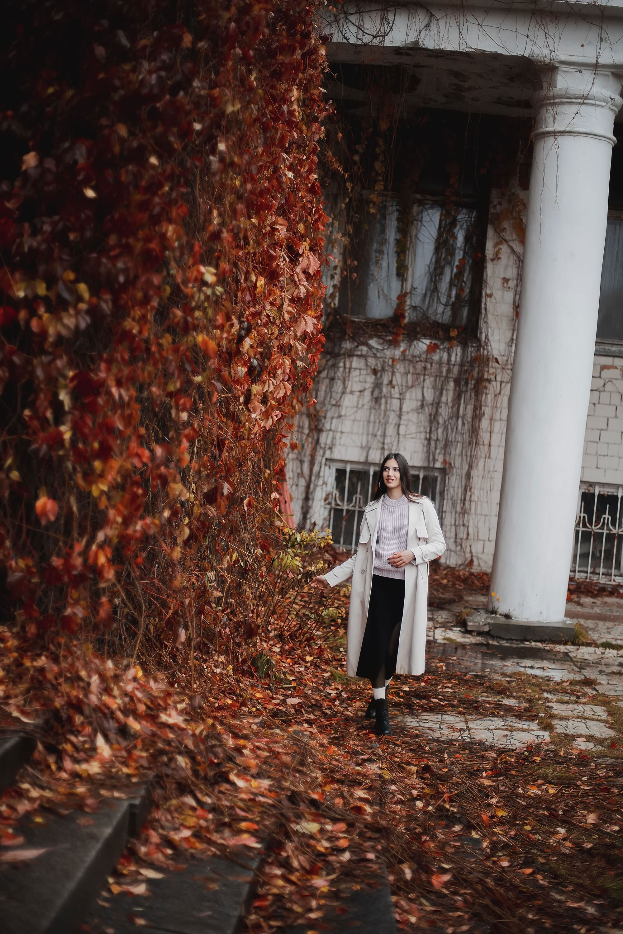 Осеняя фотосессия в Ботаническом саду им. Цицина. Семейный, индивидуальный фотограф в Москве Ангели Марина