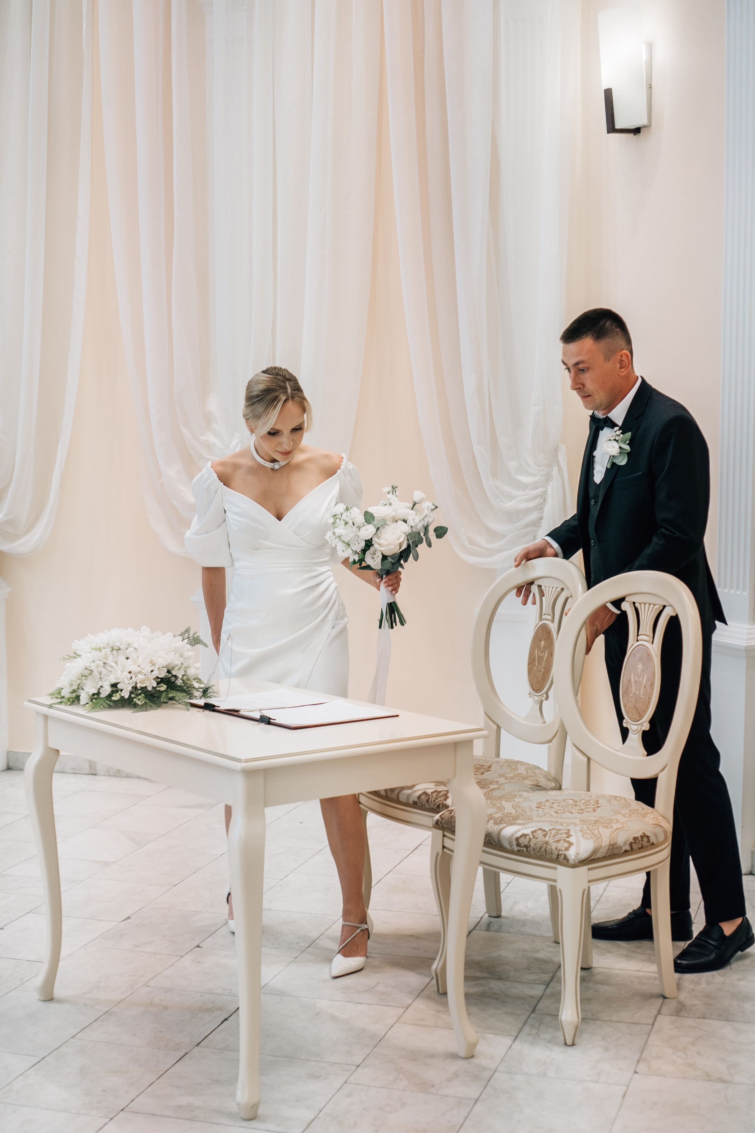 РЕПОРТАЖ В ЗАГСЕ. Профессиональный фотограф, Санкт-Петербург — Виктория Богомолова