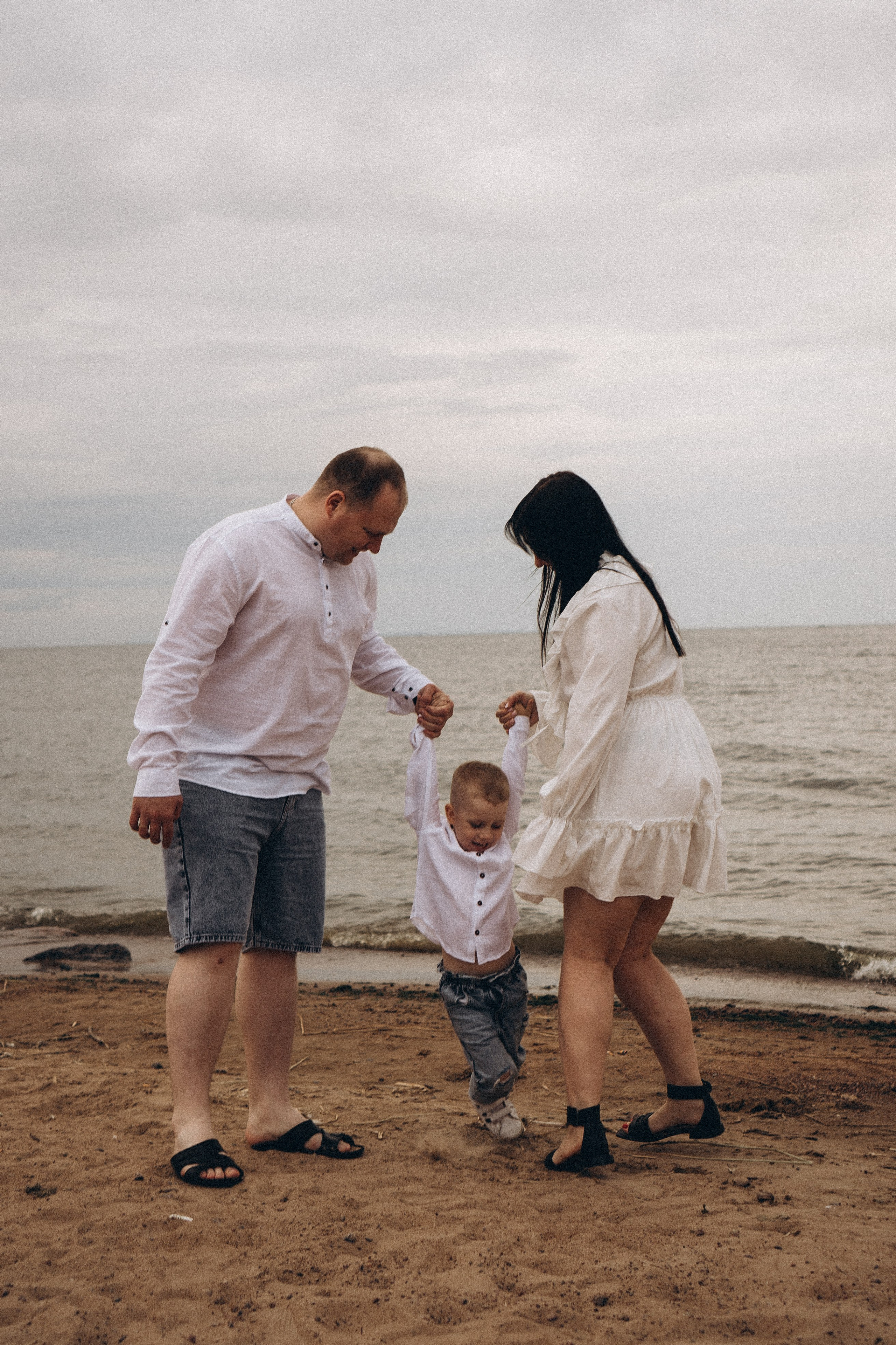 Семейная история на берегу залива. Профессиональный фотограф, Санкт-Петербург — Виктория Богомолова