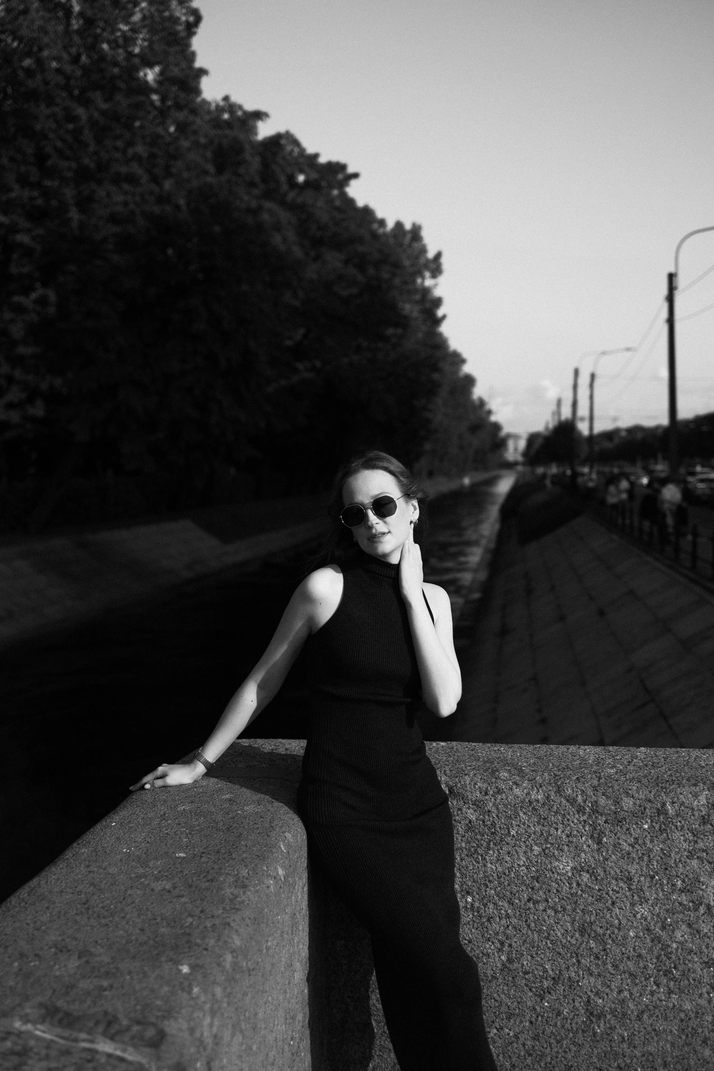 Прогулочная фотосессия. Портретный фотограф СПб, женский фотограф, минимализм и эстетика