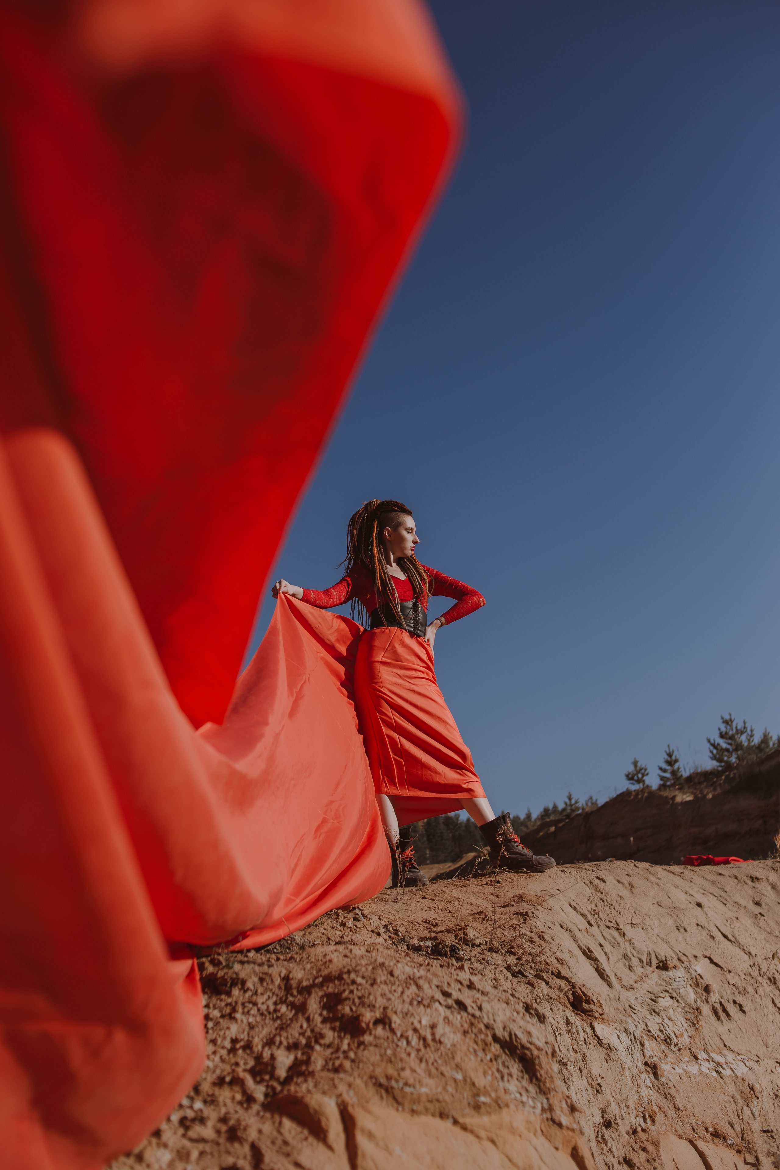 Марина. Песчаный карьер. Фотограф Регина Крикунова г. Красноярск