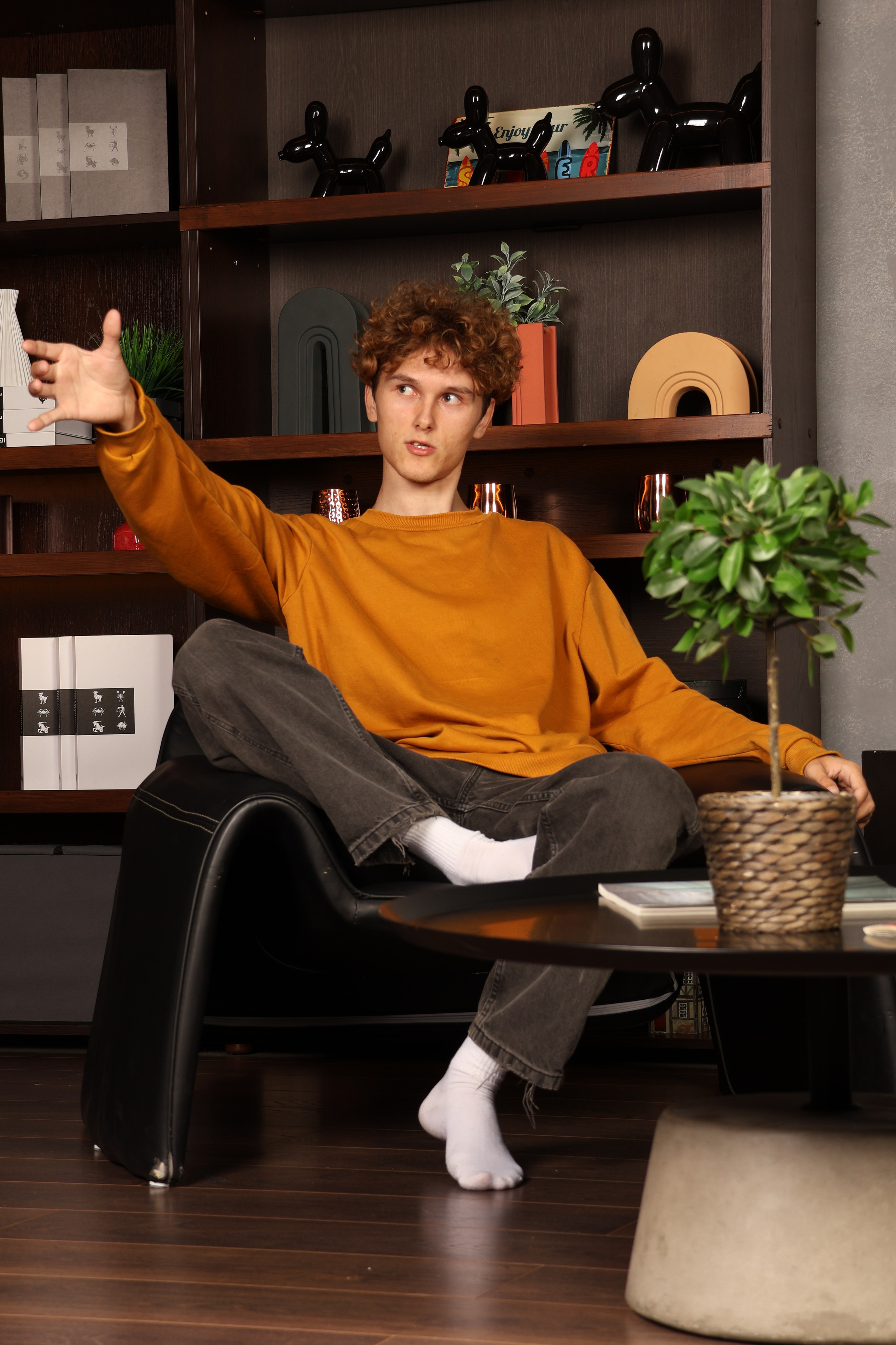 Musicians. Mintonov's Film Studio