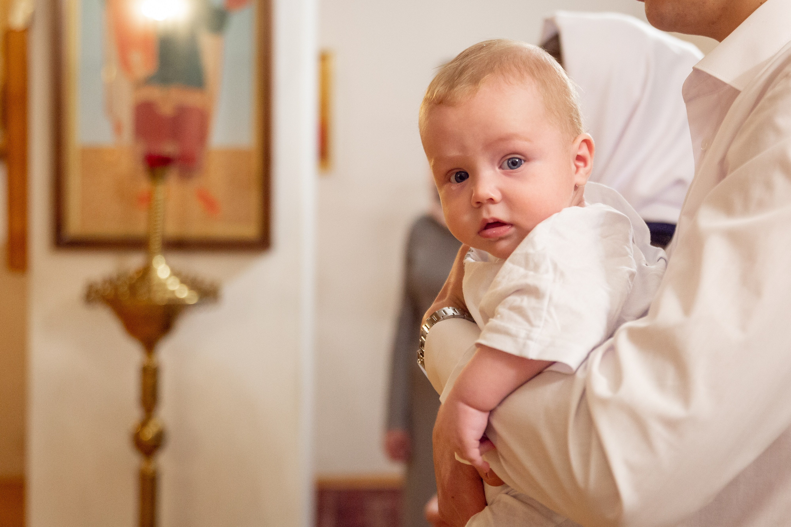 Таинство крещения. Фотограф Комаров Сергей