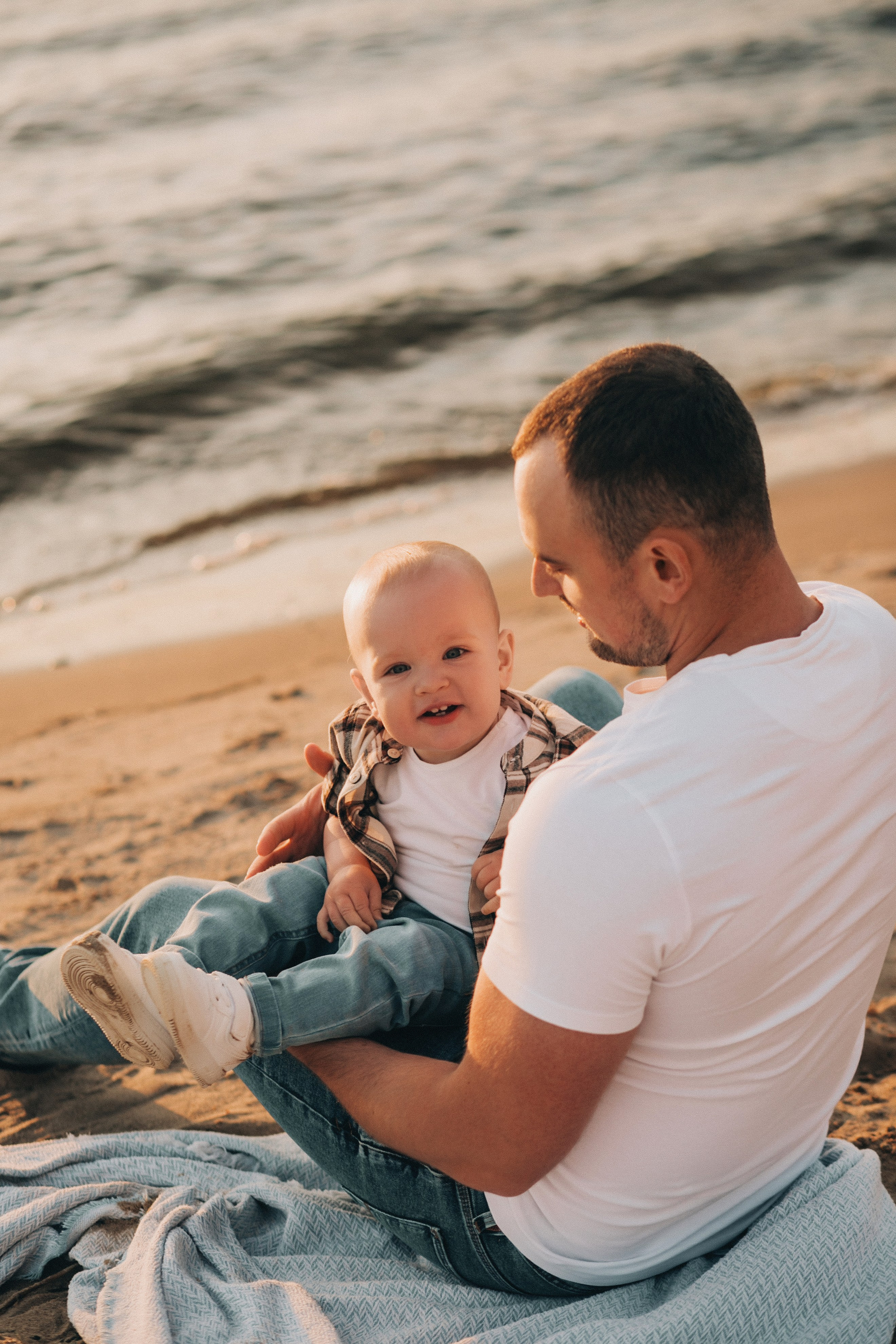~ На берегу заката ~. Семейный и детский фотограф в Ярославле