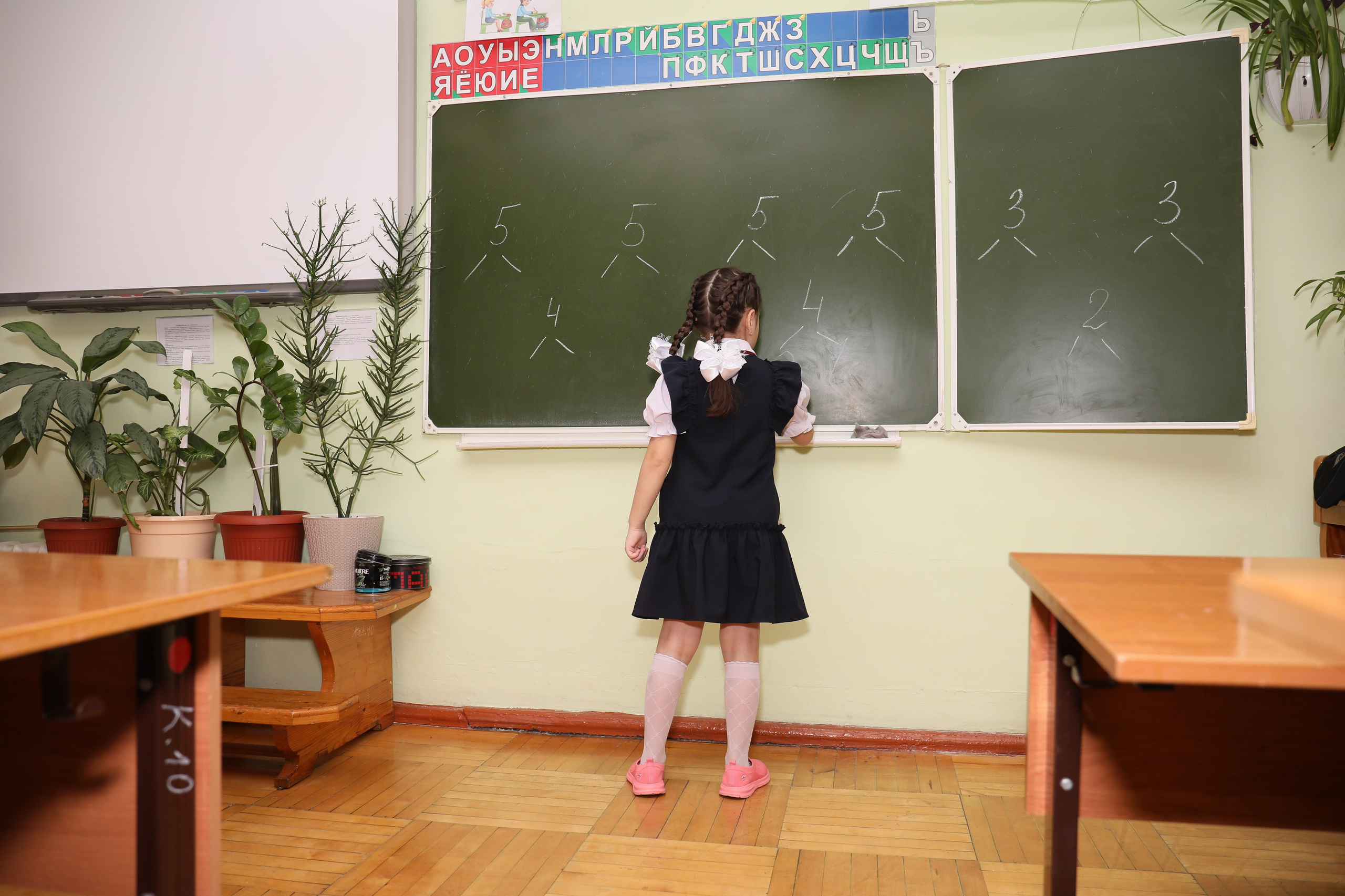 1 класс (Школа 93). Детский семейный фотограф Краснодар