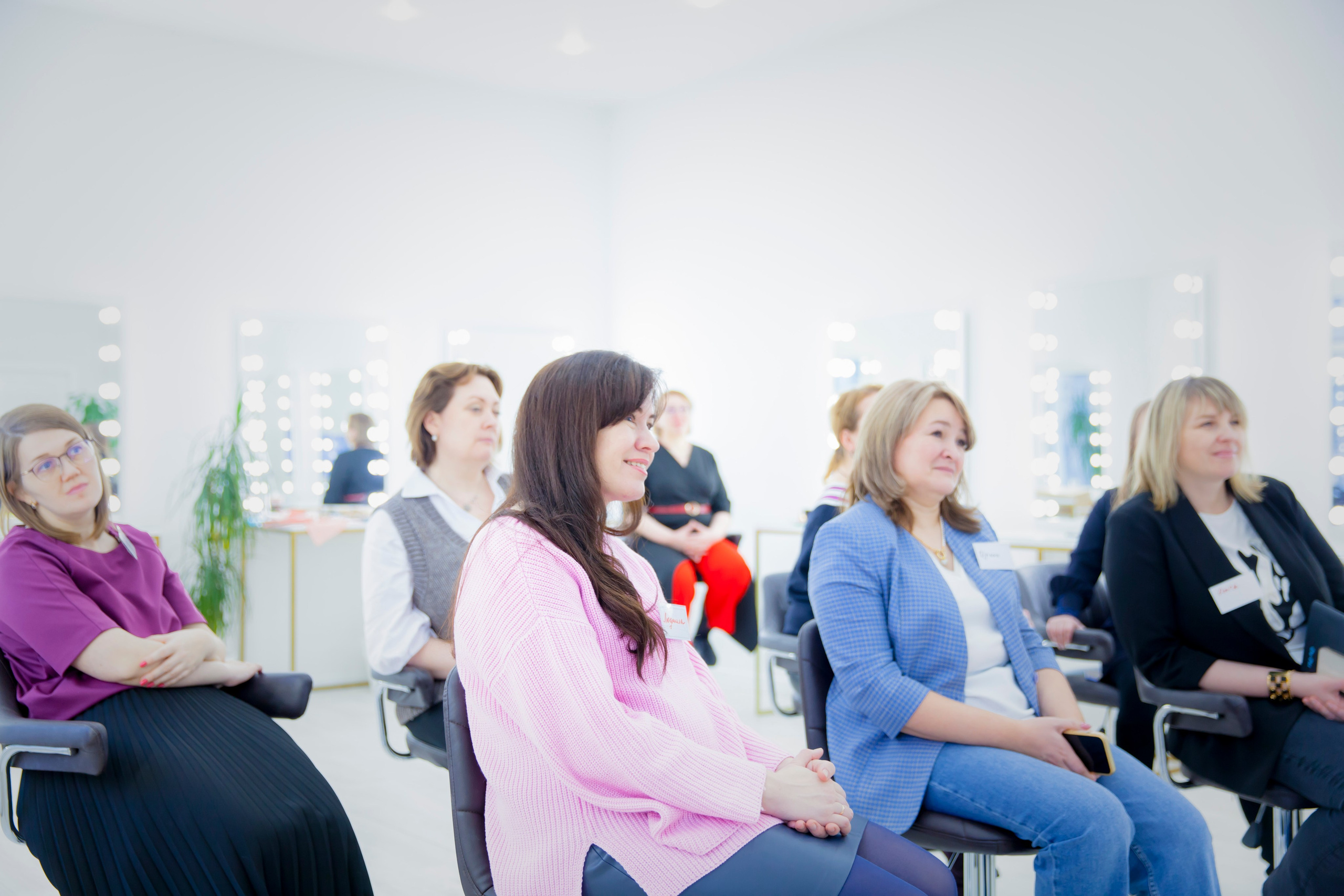 Мастер — класс Анастасии Варенцовой и Марии Адамович «Личный бренд». Фотограф Александра Степанова