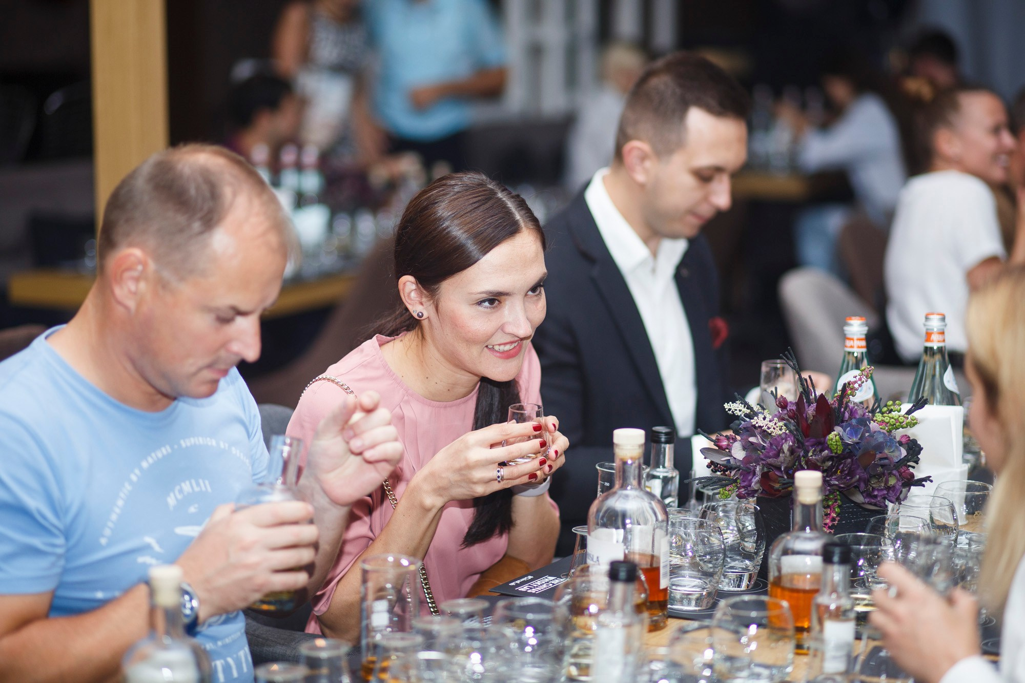 Dinner Chivas. Reportage and staged photographer Natalia Sannikova