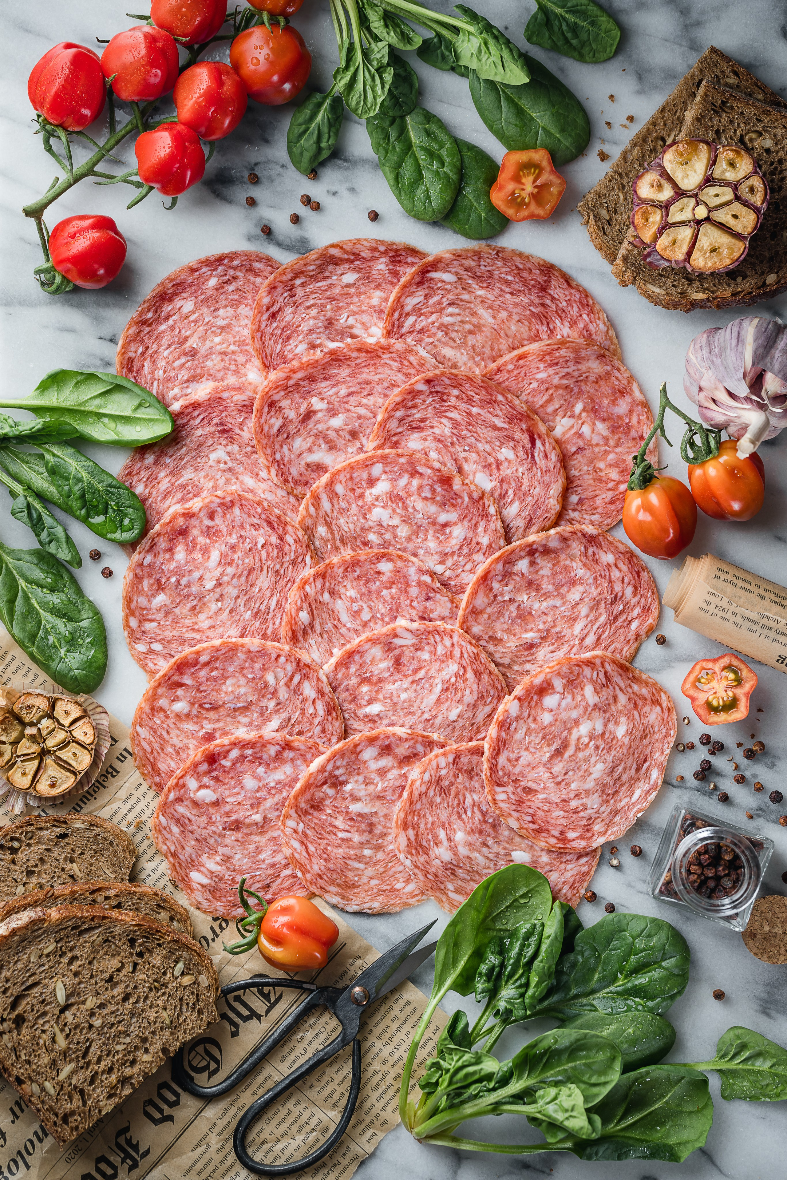 Salumi. Foodie Stories (гастрономические истории) рекламная фуд-фотосъёмка, Москва