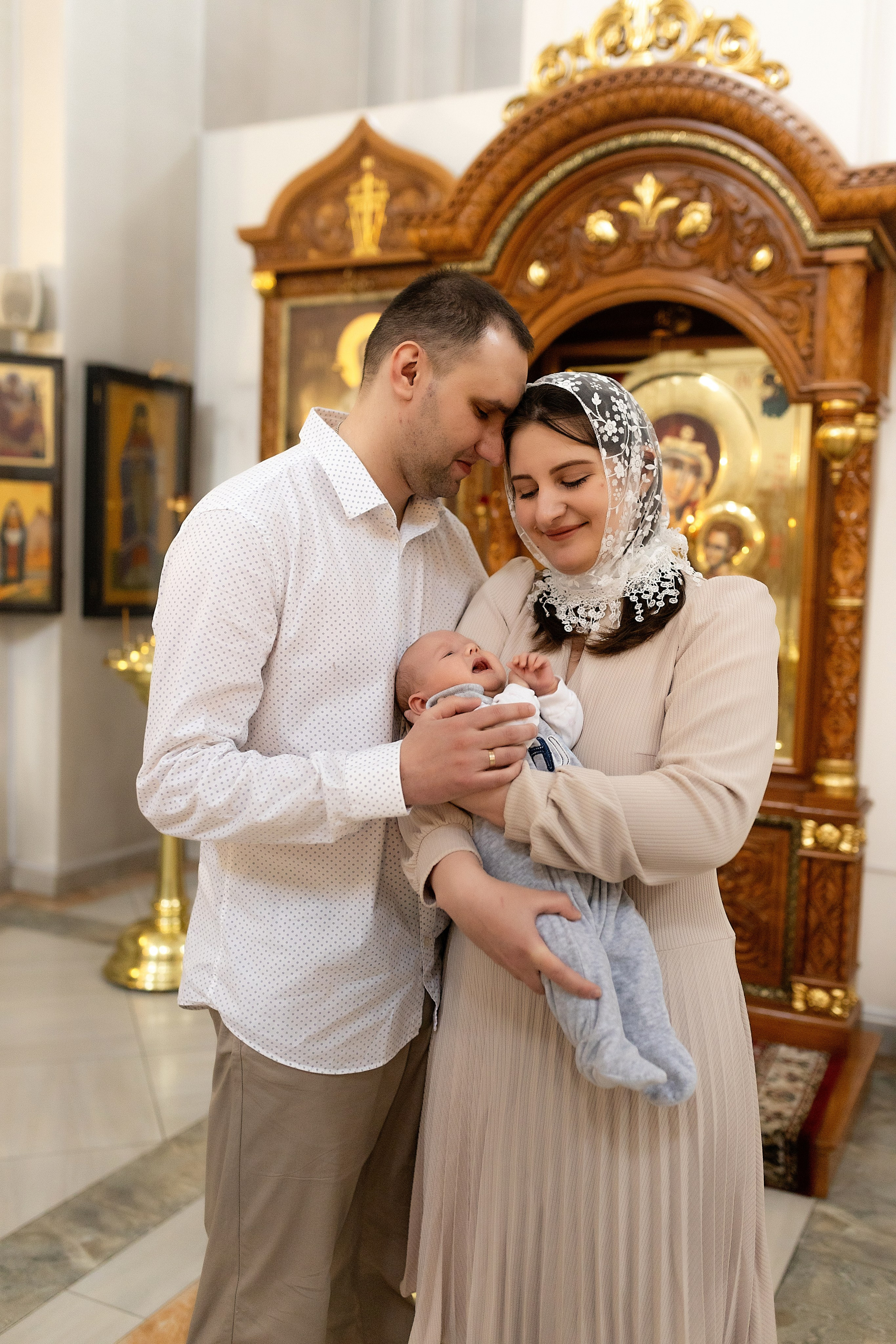 Таинство крещения Алисы. Фотограф в Железнодорожном и Балашихе