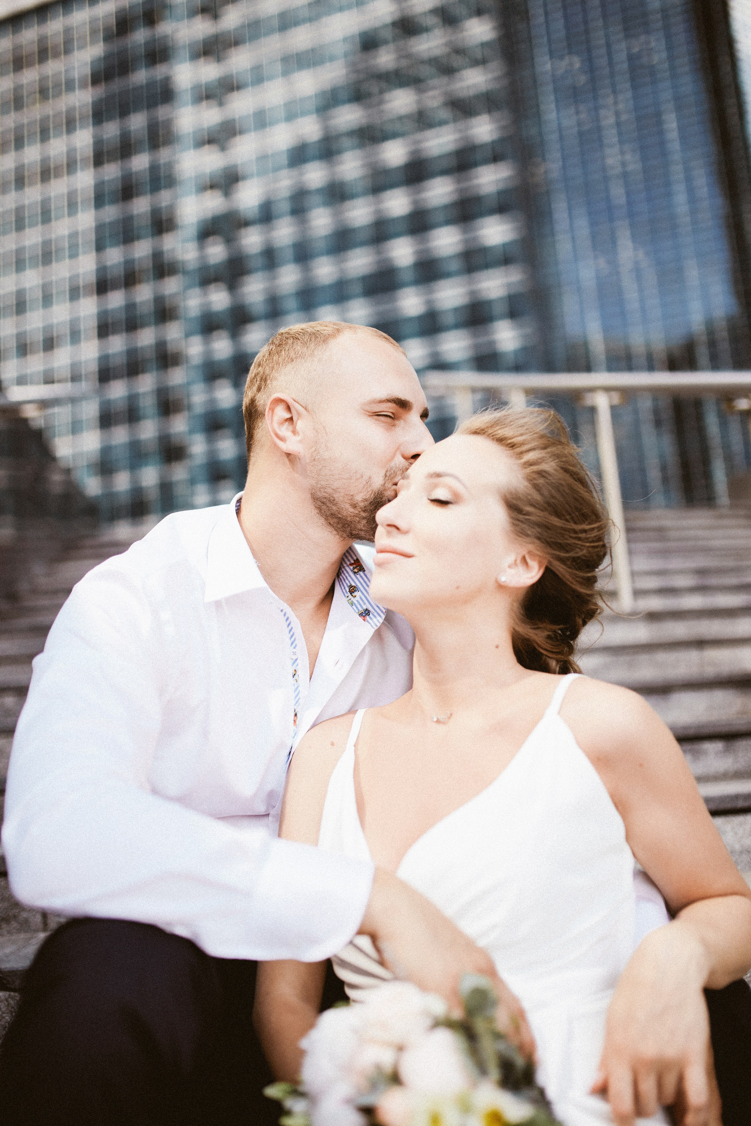 Свадьба в Сити. Портретный фотограф в Москве Мария Варлей