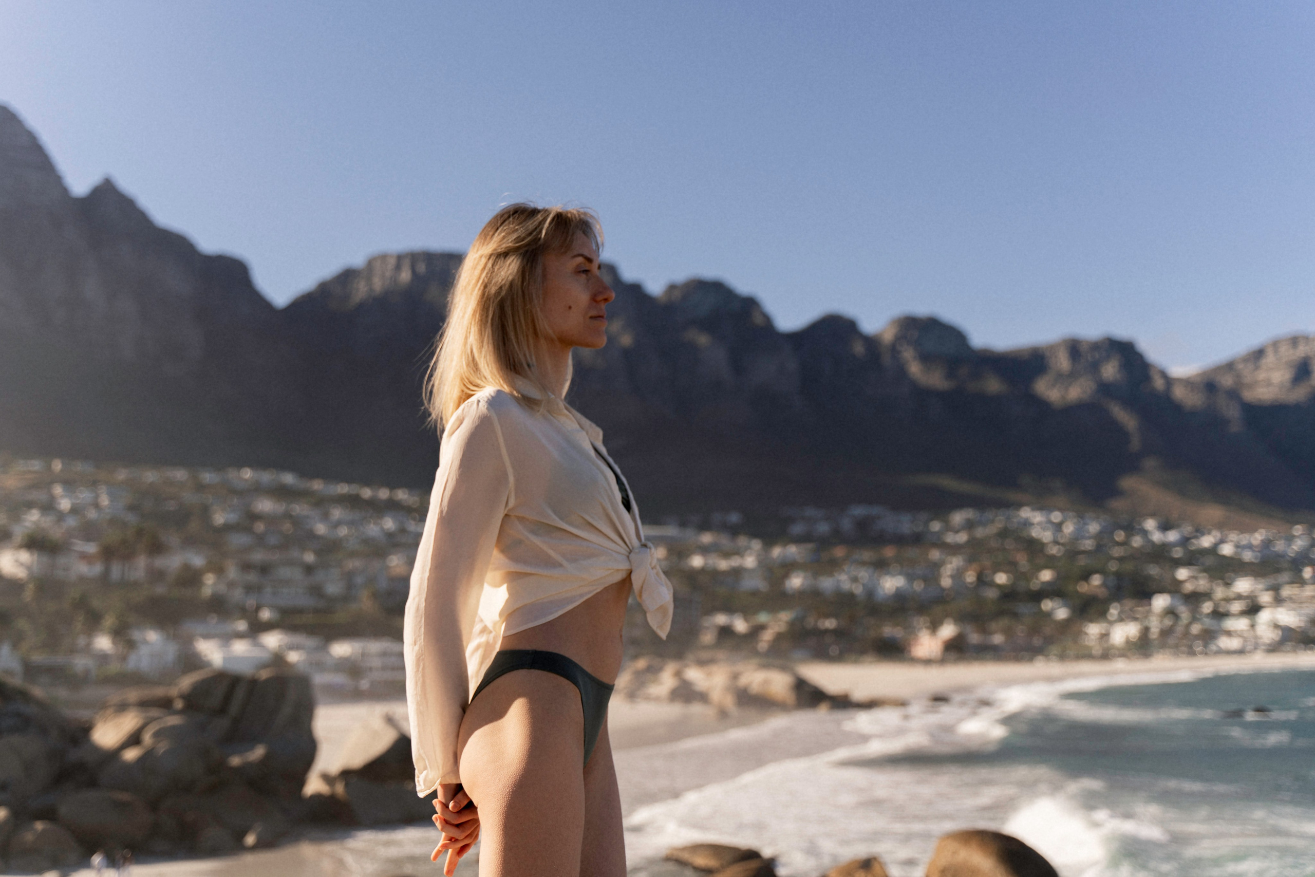 Clifton Morning. Фотограф в Кейптауне