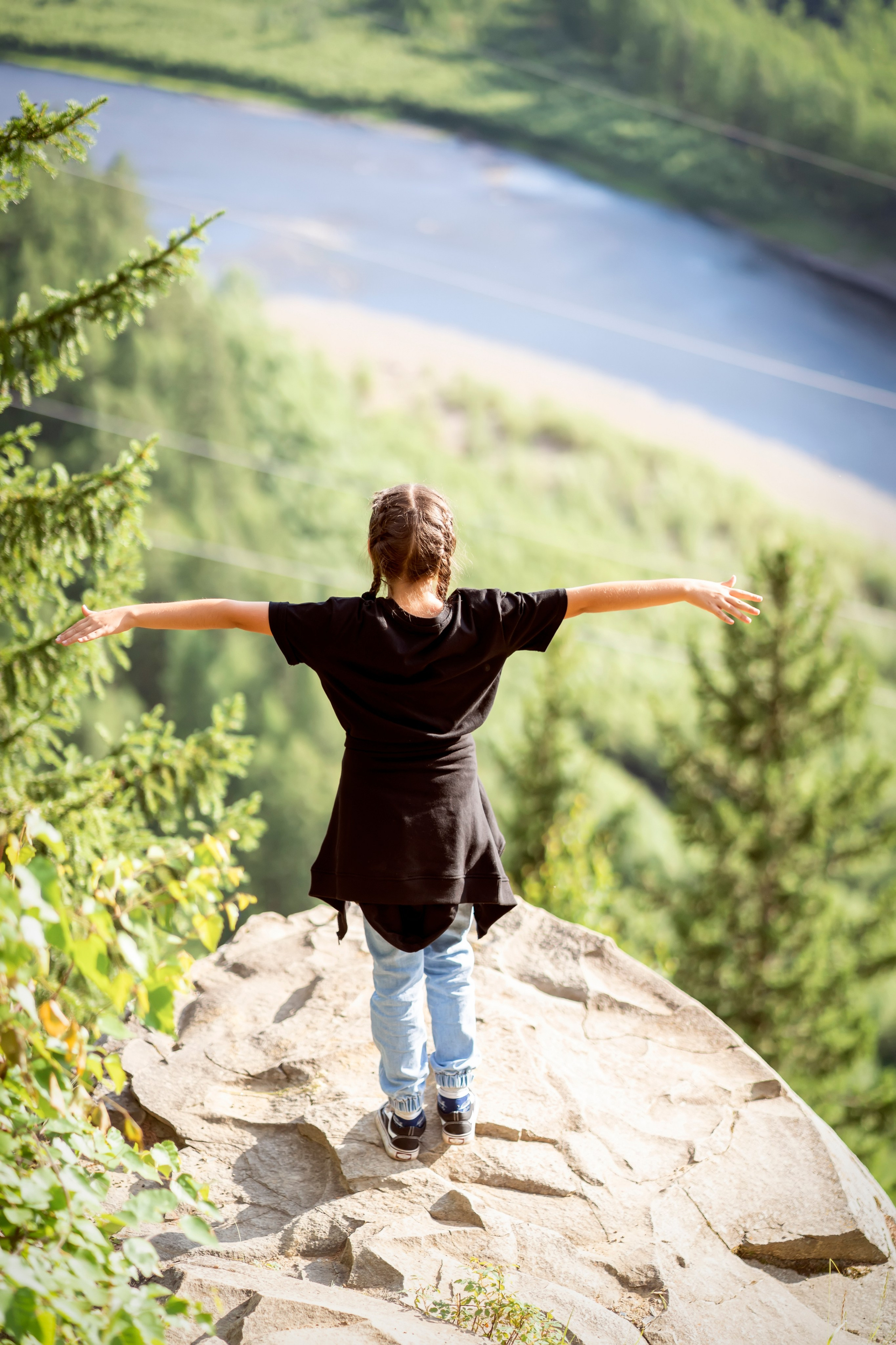 Летняя прогулка на АЯМовской скале. Семейный и детский фотограф в Хабаровске Анна Гриневич