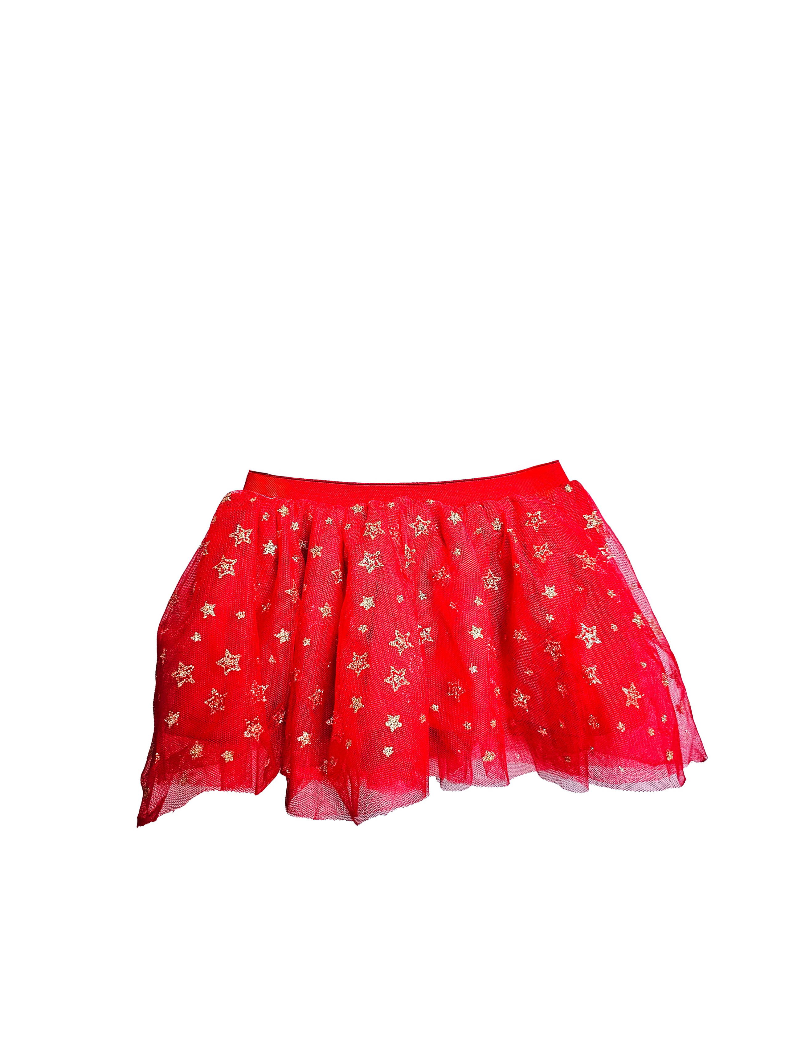 Юбка пачка туту на девочку фатиновая красная 74 см