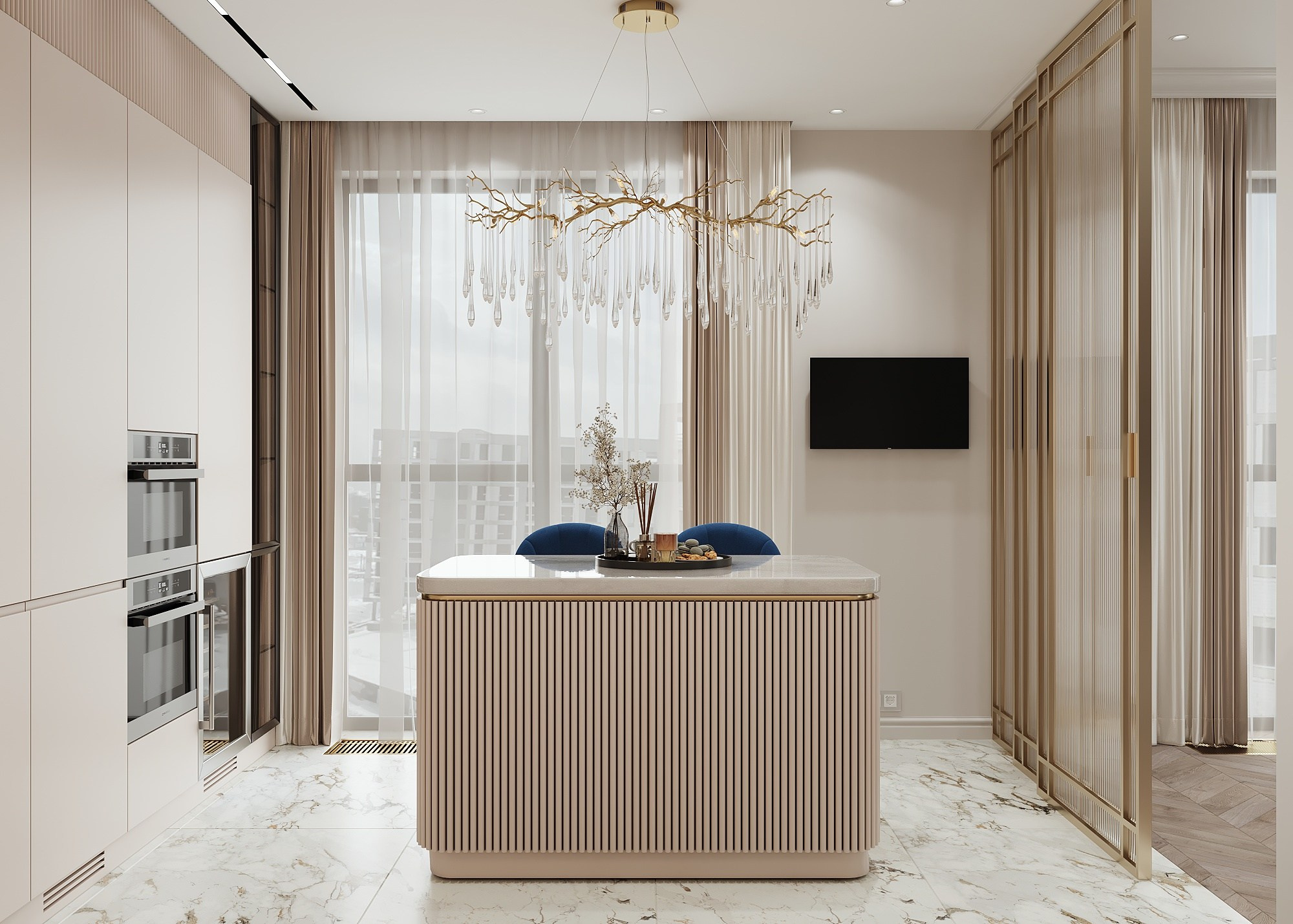 ЖК СКОЛКОВО. Irina Balykina — Interior 3D Visualisation