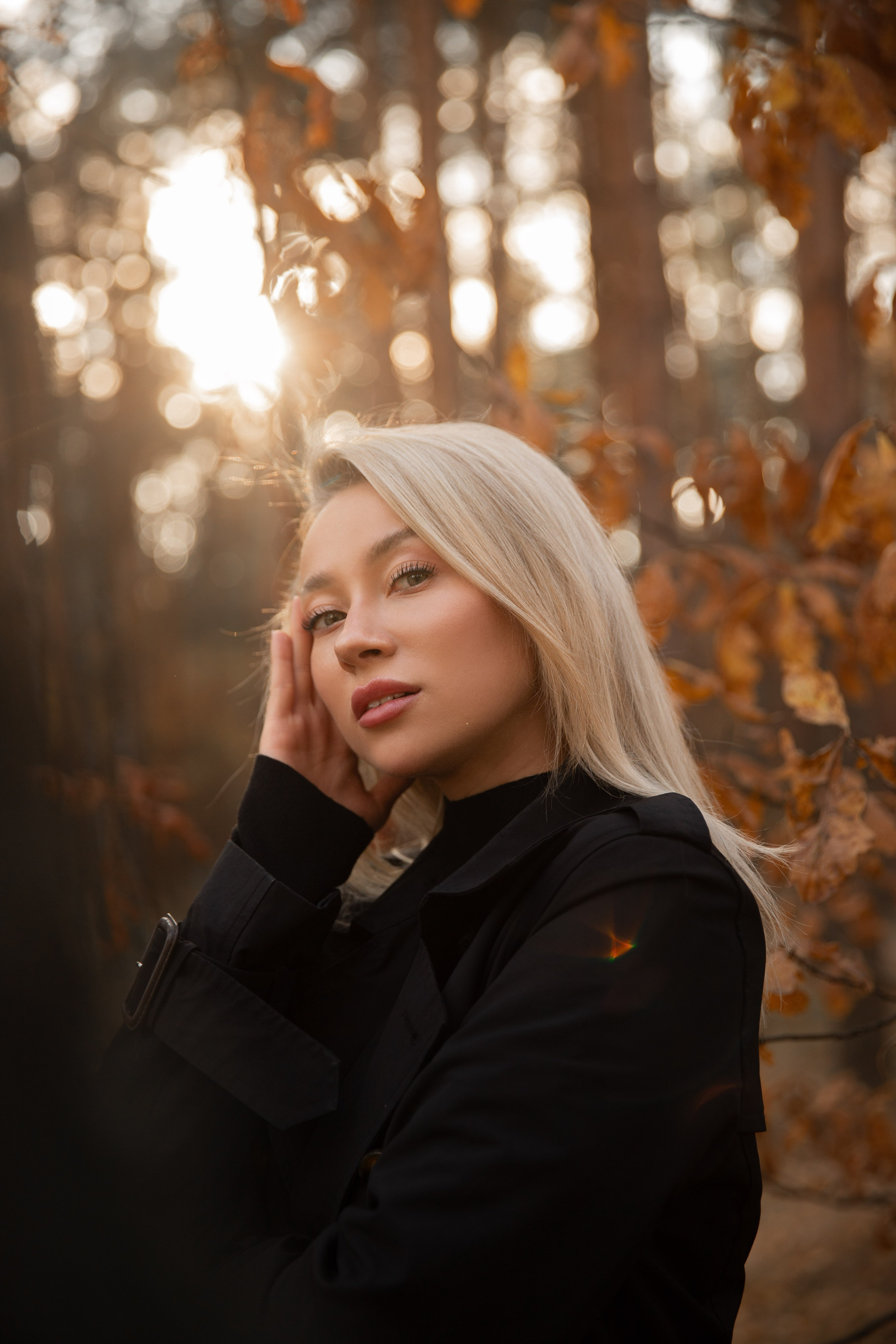 Машенька в лесу. Свадебный и портретный фотограф в Москве Мария Кравченко