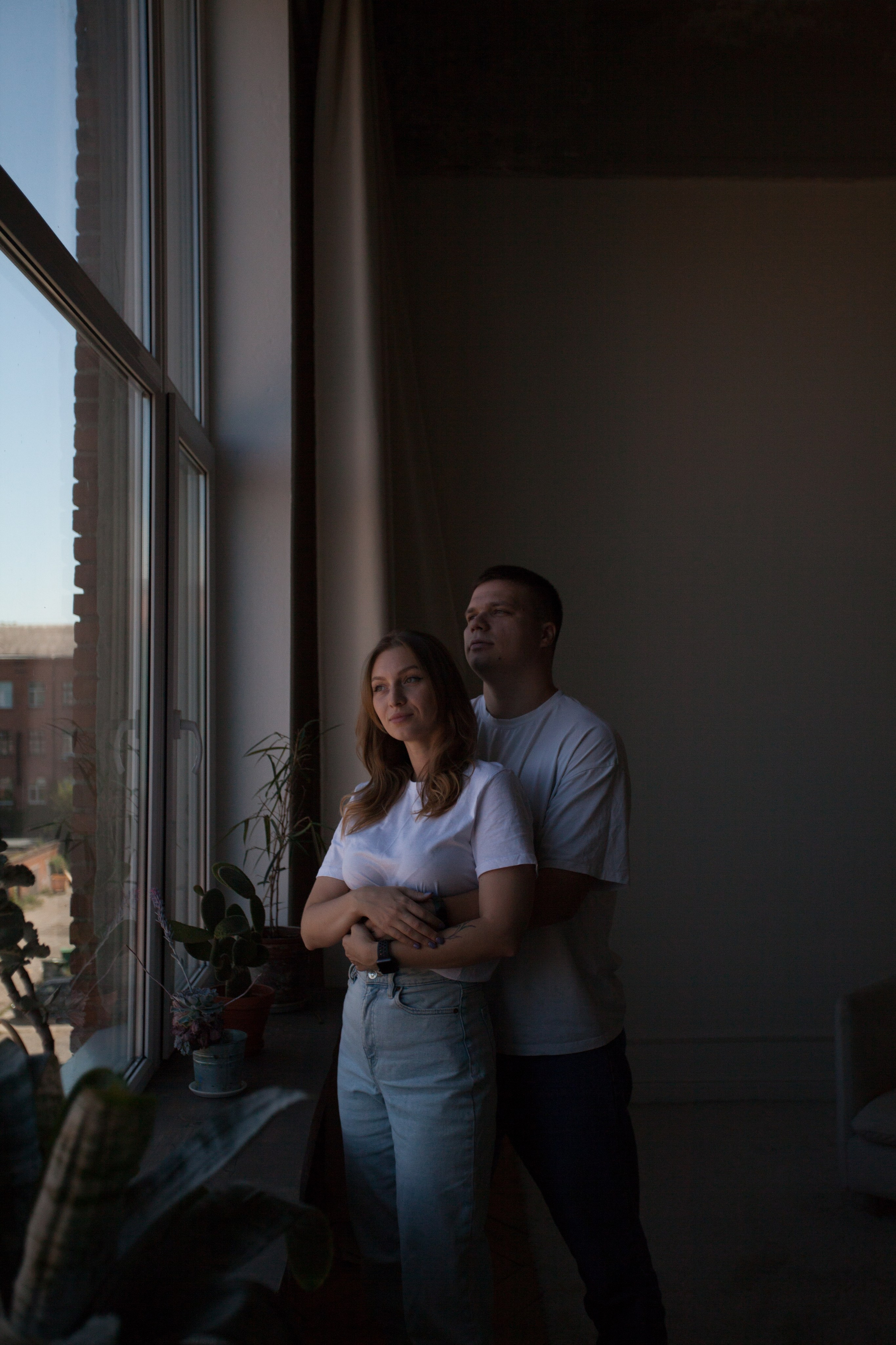 Женя и Кристина минимализм. Семейный и детский фотограф в Краснодаре Брусилова Марина