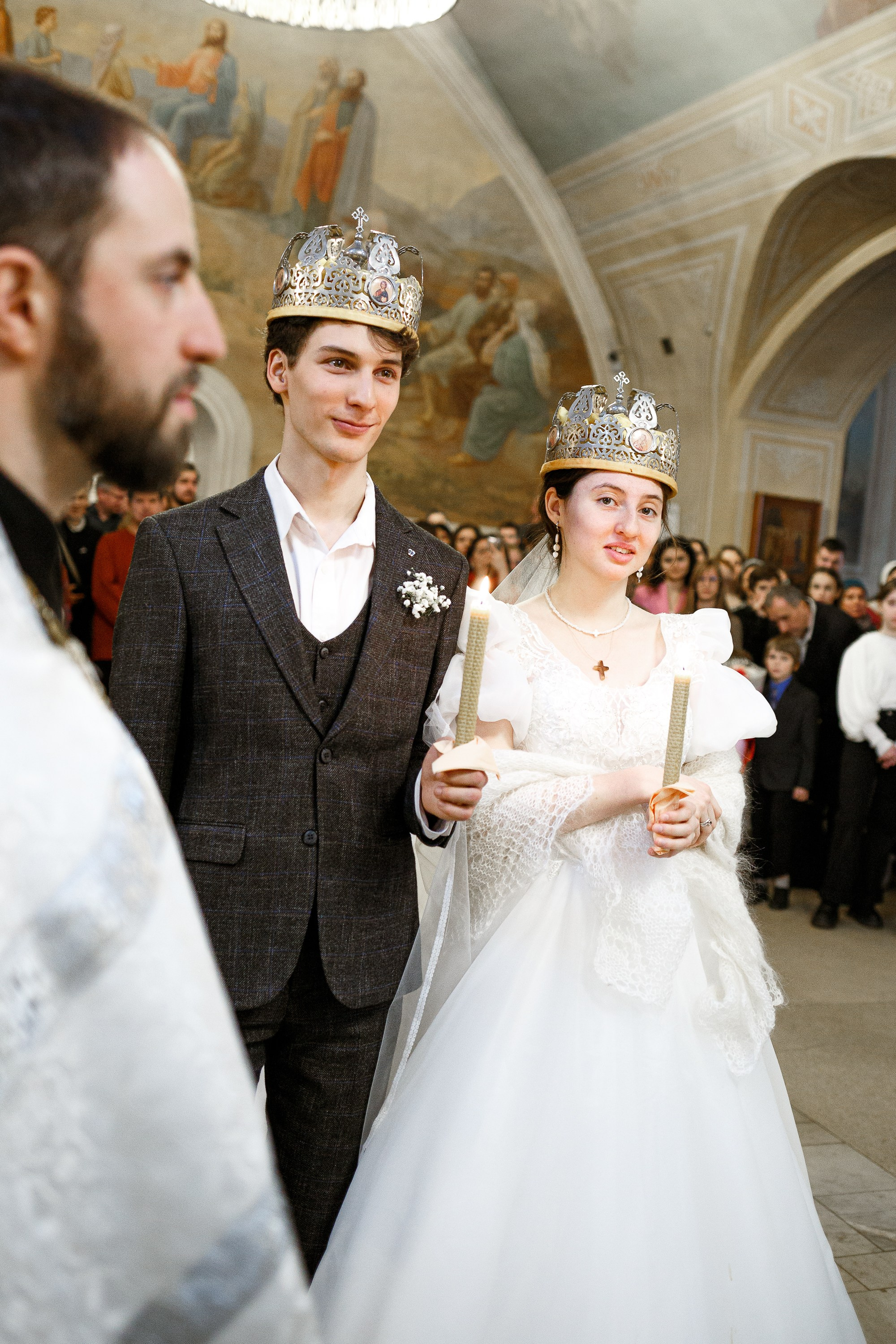 Венчание в храме Космы и Дамиана в Шубине