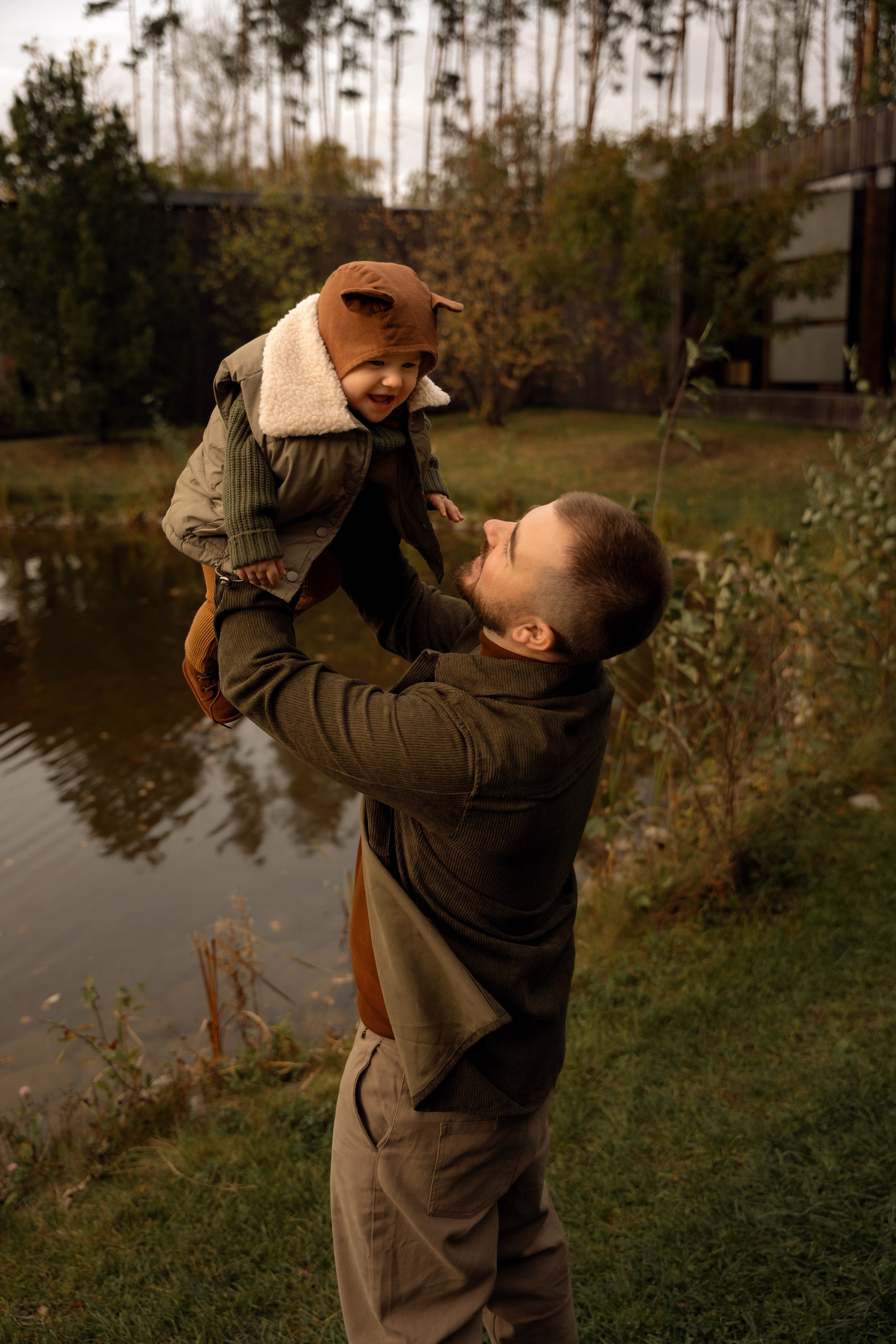Осень в парке. Семейный фотограф Москва. Фотограф беременности и материнства Москва