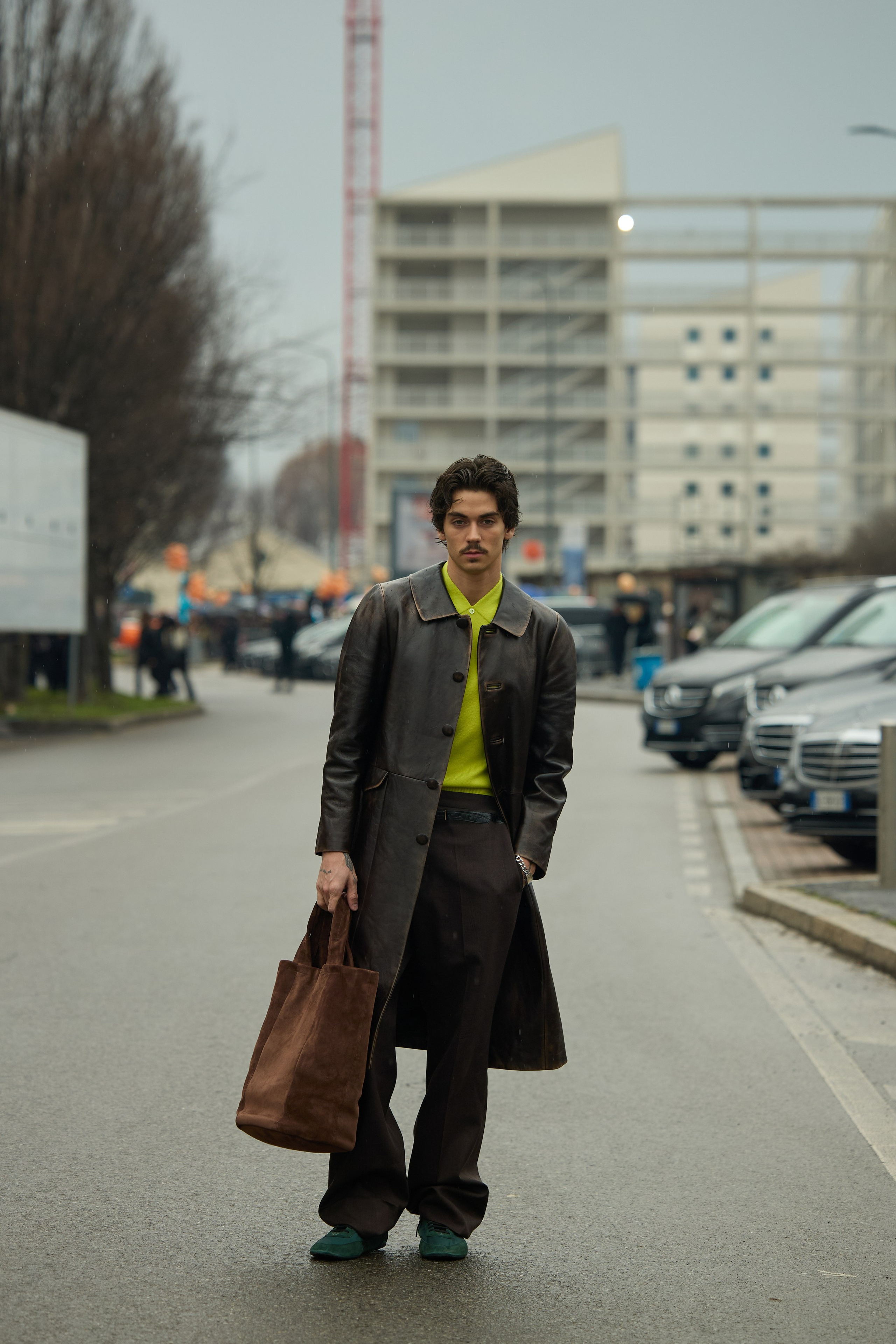 Milan Fashion WeekMens Fall/Winter 25/26 Prada. Photographer in Milan Ivan Goncharov
