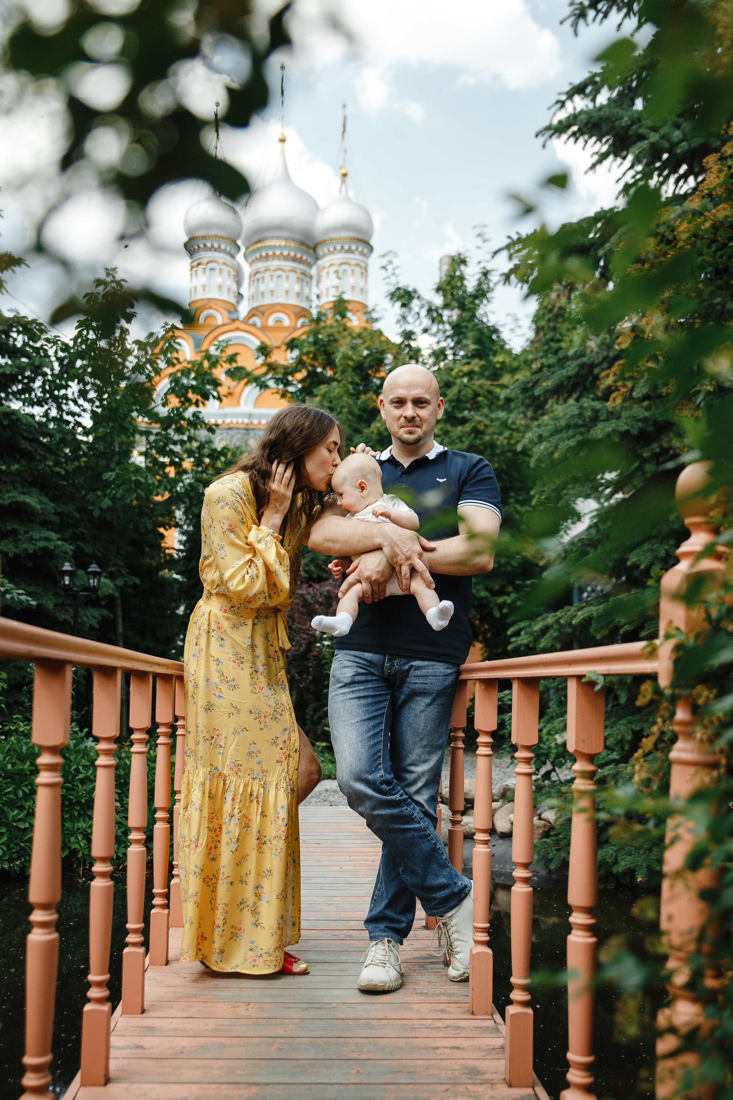 Крещение в Храме Григория Неокесарийского на Б. Полянке в Москве. Фотограф на Крещение Москва