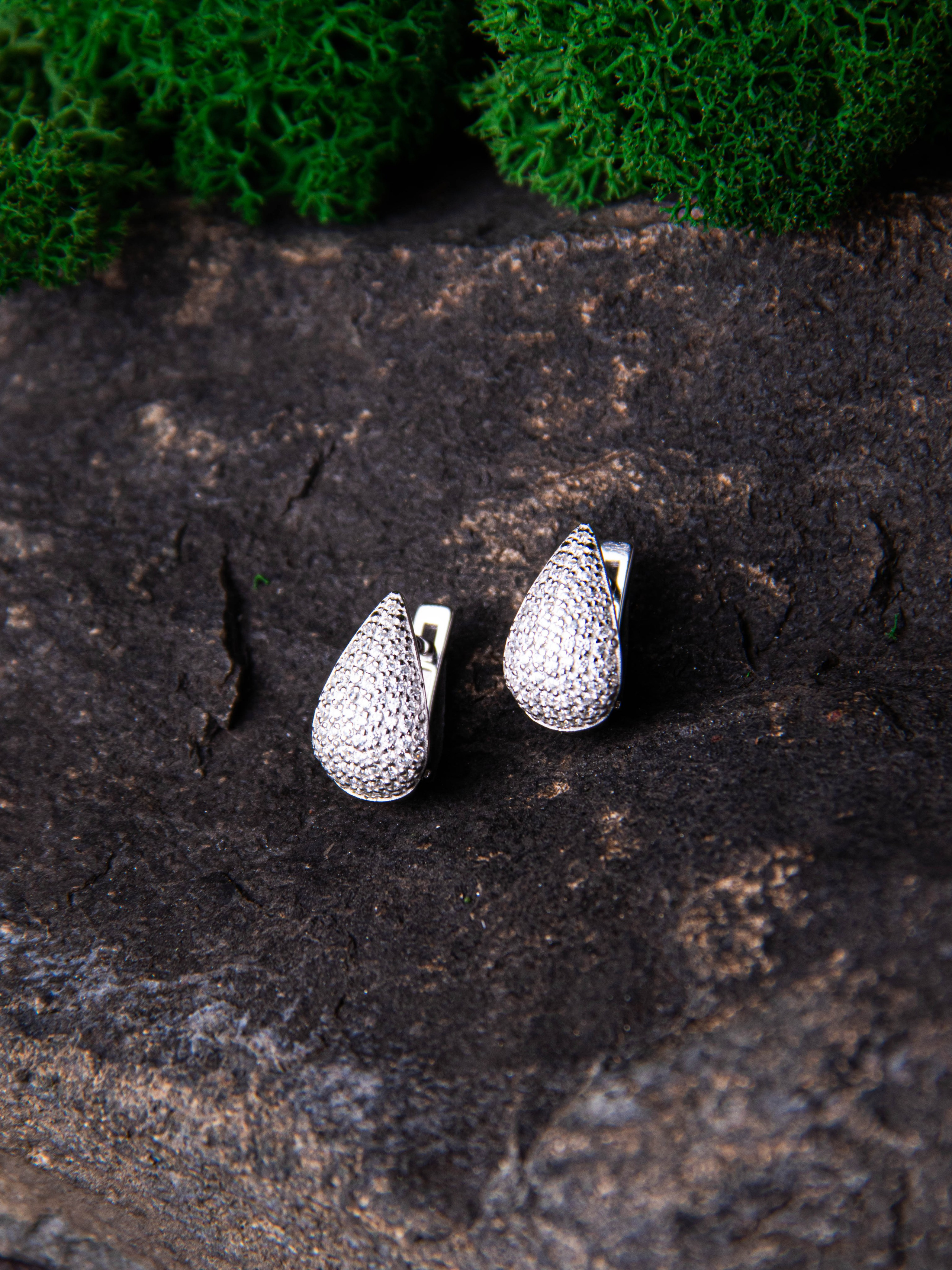 Серьги серебро. «Матрица»