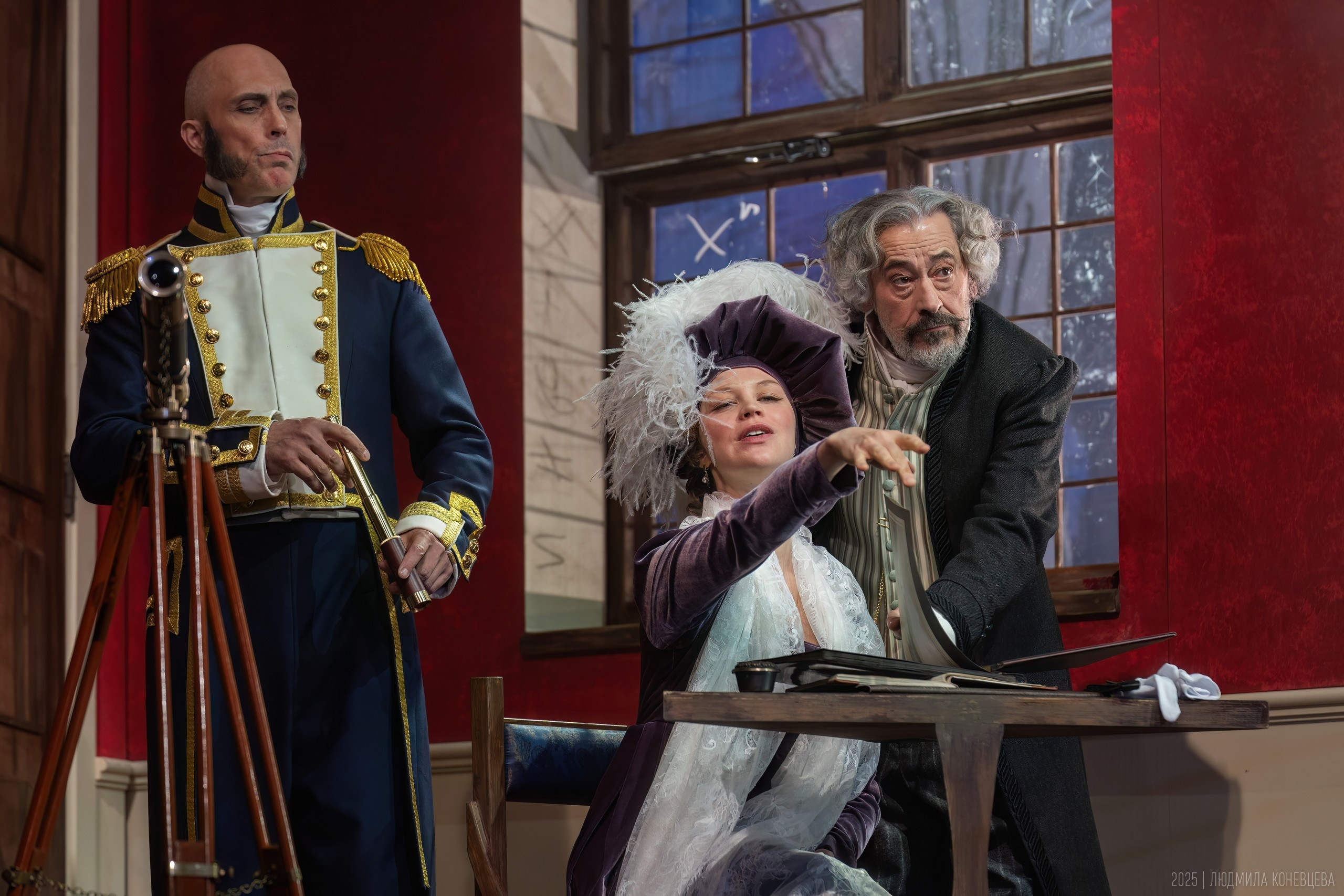 Мастерская Фоменко. Спектакль «Аркадия». Режиссер Евгений Каменькович. Театральная фотография