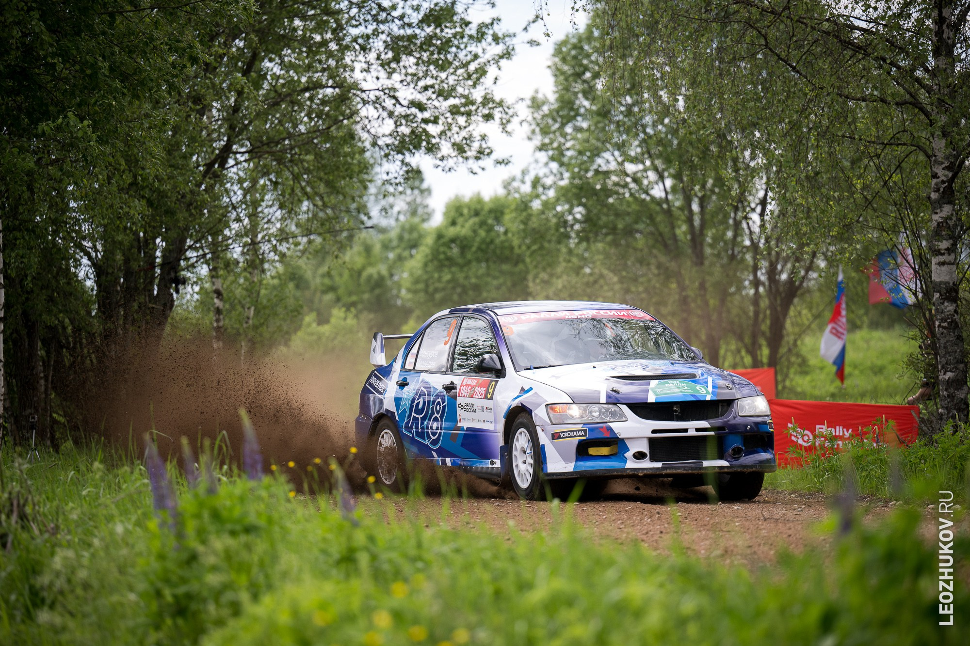 Rally Pushkinskie gory 2025. Sports photographer Leonid Zhukov