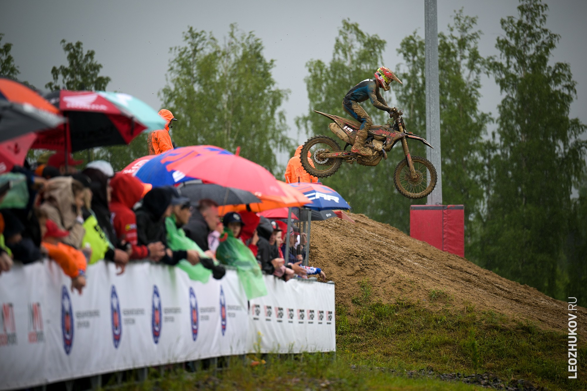1 round of ММТ RGP russian motocross championships. Sports photographer Leonid Zhukov