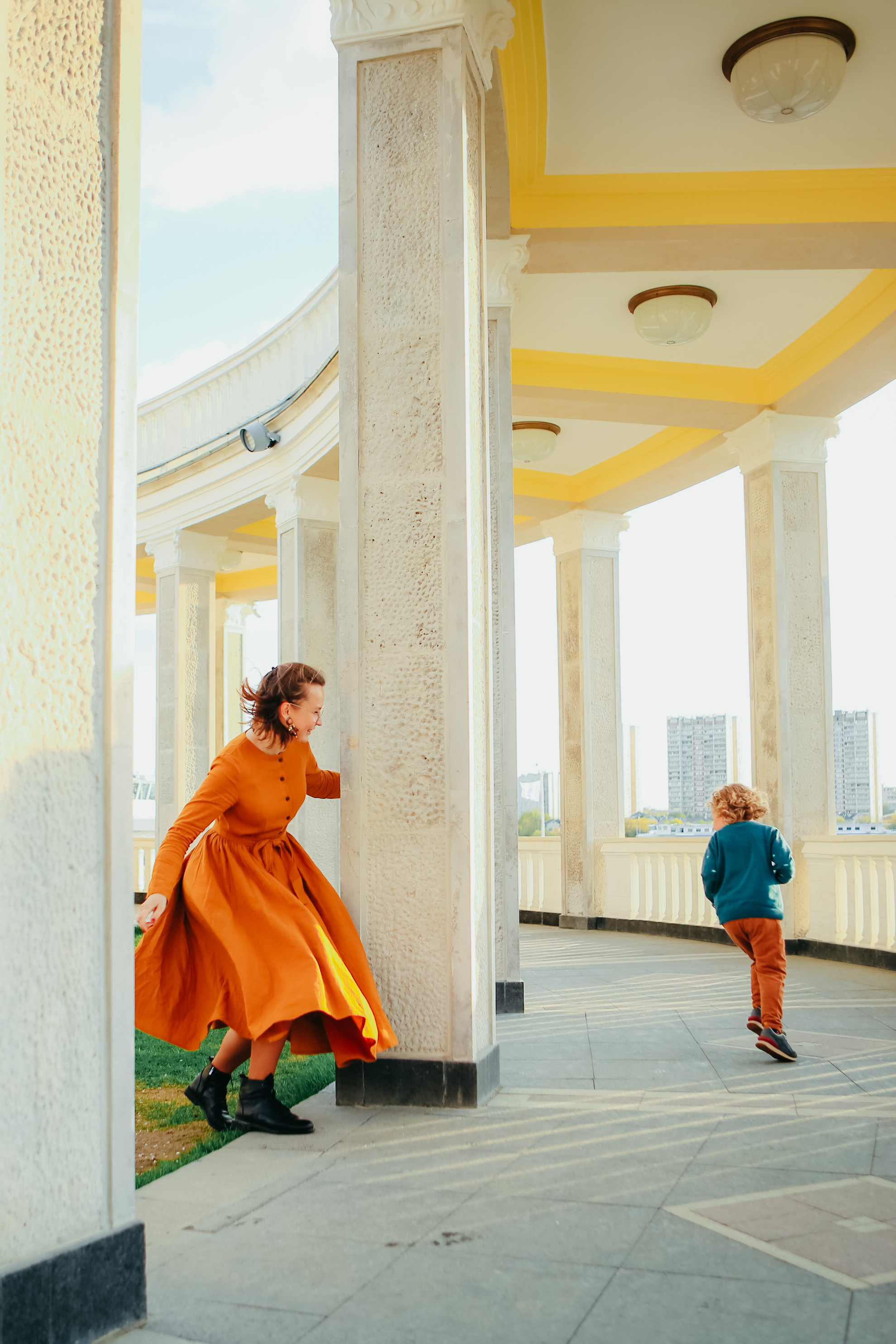 Речной вокзал для троих)). Фотограф на Новой риге и в Москве Елена Елис