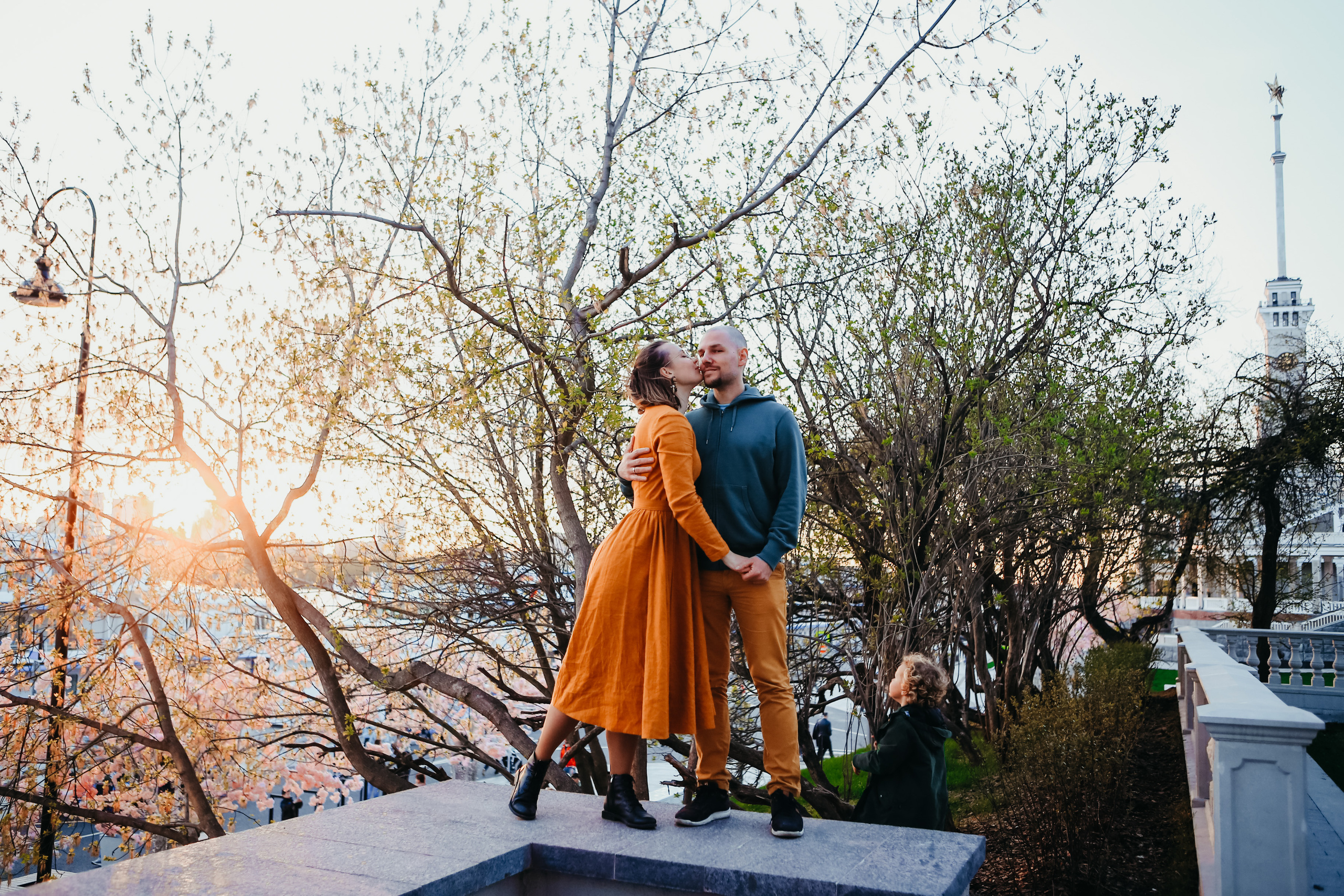 Речной вокзал для троих)). Фотограф на Новой риге и в Москве Елена Елис