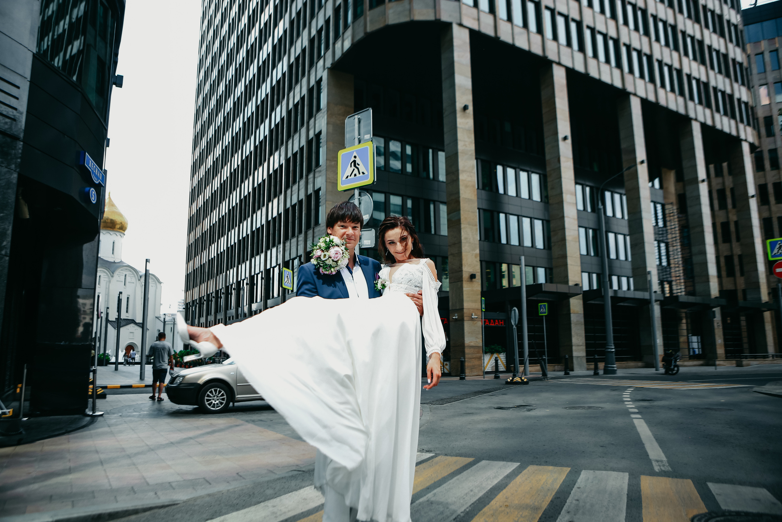 Свадебная фотосессия в Москве. Фотограф на Новой риге и в Москве Елена Елис