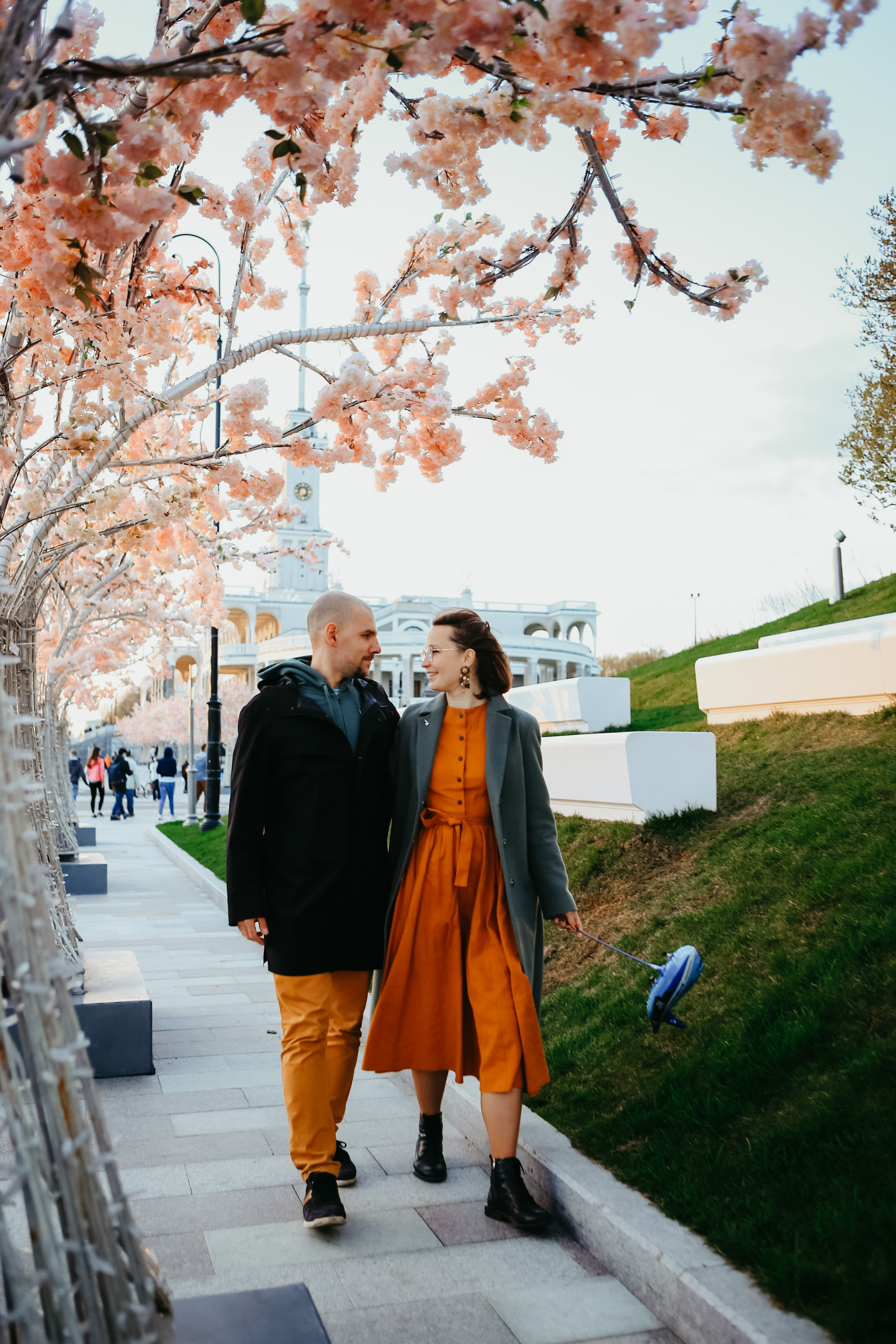 Речной вокзал для троих)). Фотограф на Новой риге и в Москве Елена Елис