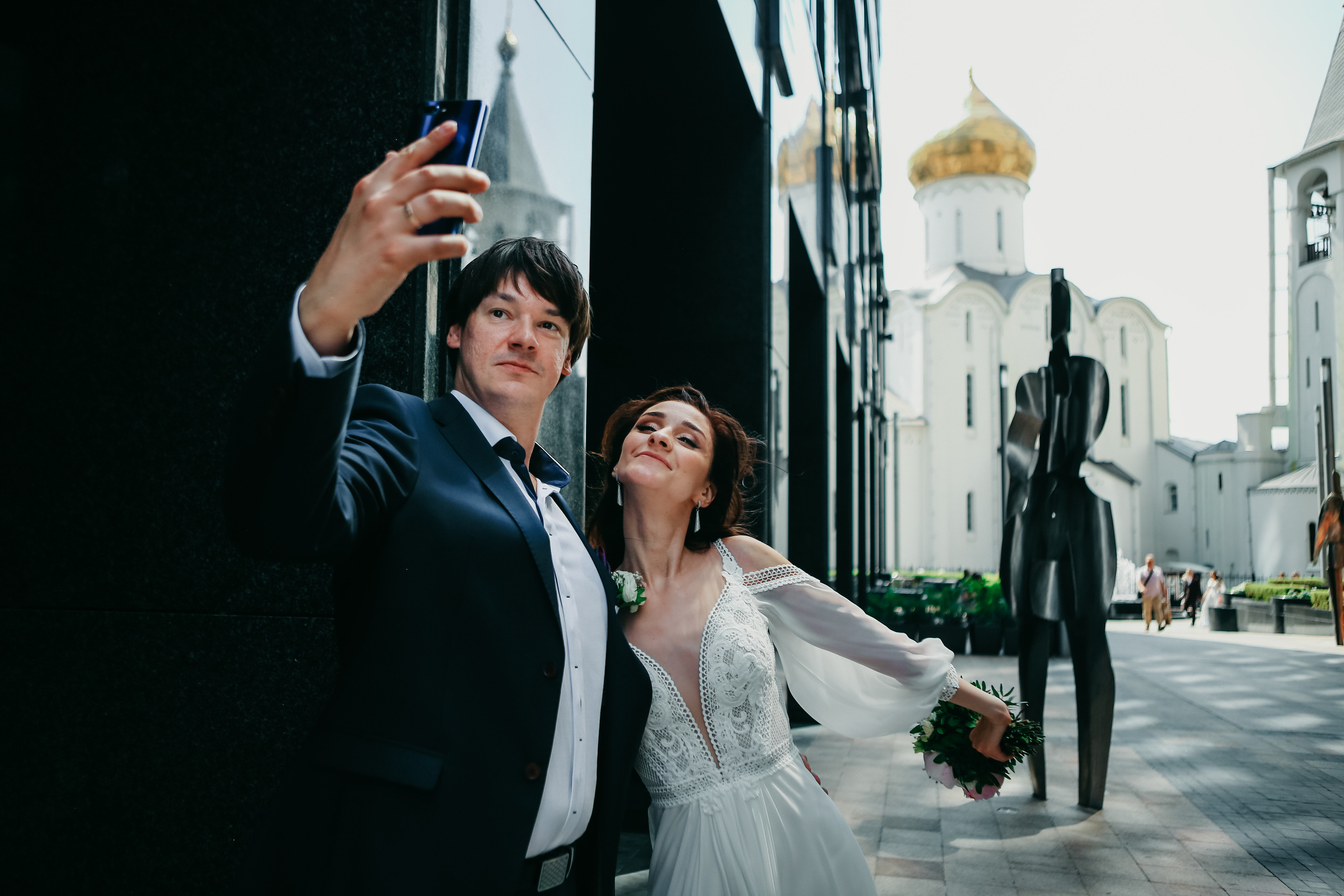 Свадебная фотосессия в Москве. Фотограф на Новой риге и в Москве Елена Елис