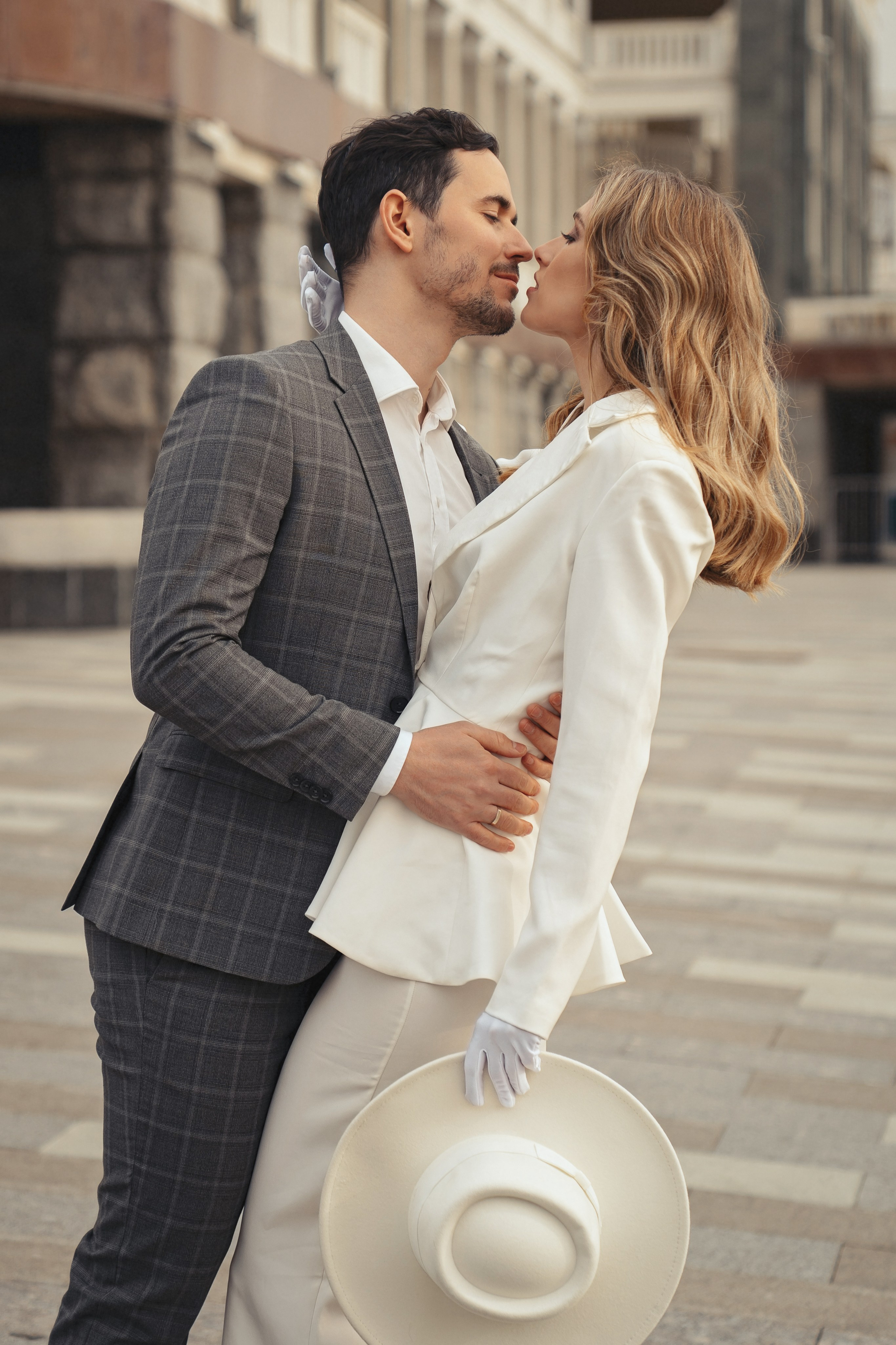 Свадебная прогулка на речном вокзале. Семейный фотограф в Москве Трубинова Екатерина