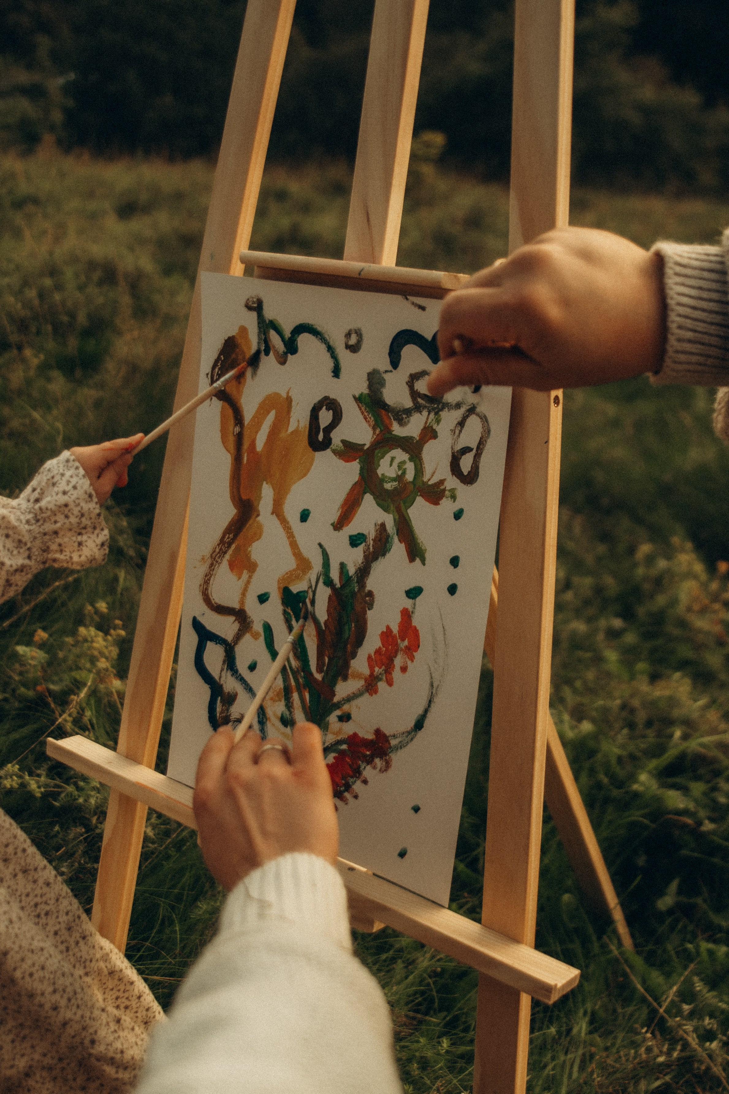 Художница. Гаврилова Настя семейный фотограф lifestyle в Москве