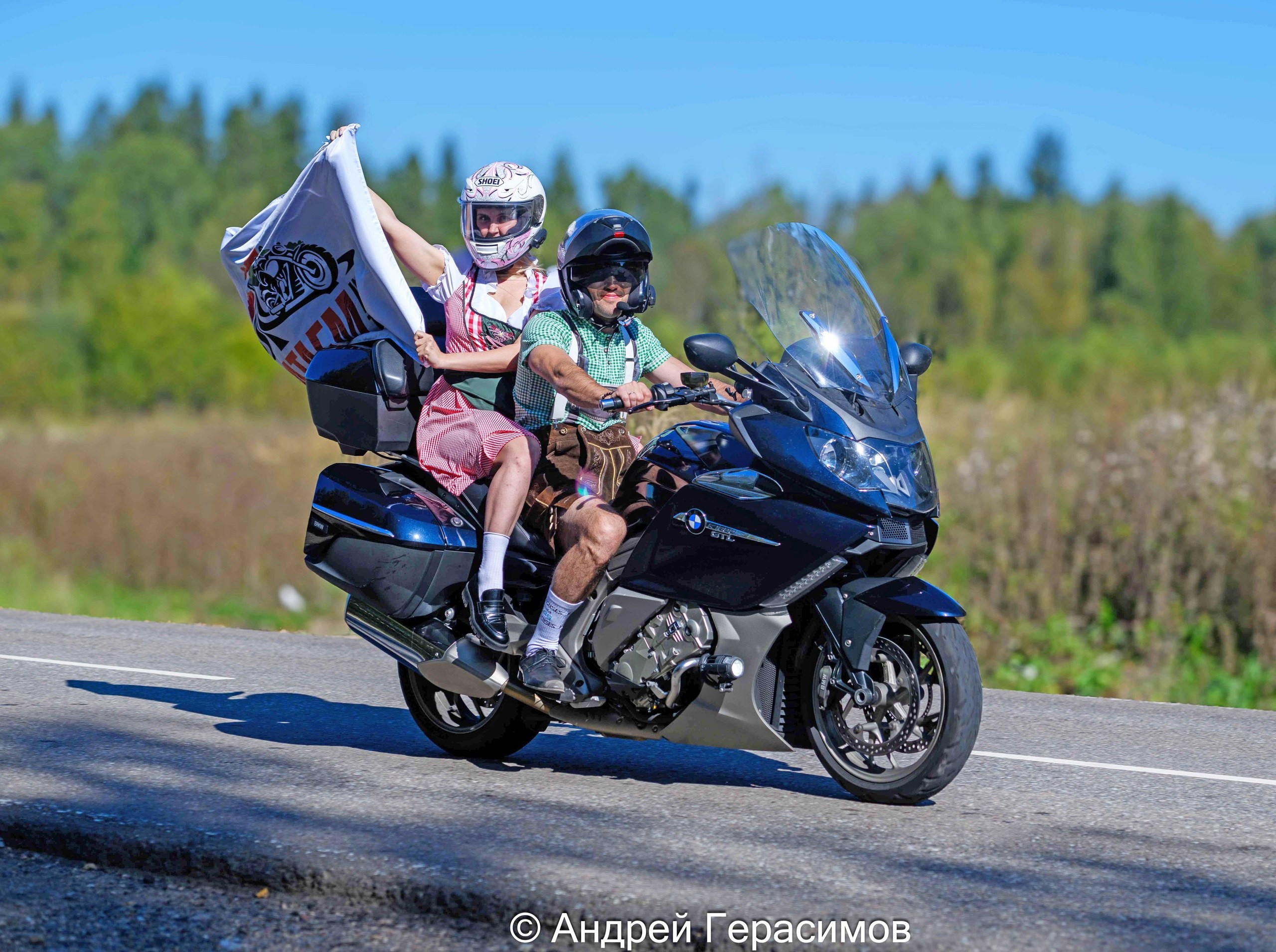 Фотосессии с мотоциклами. Спортивный и женский фотограф и видеограф в Завидово и Конаково Андрей Герасимов