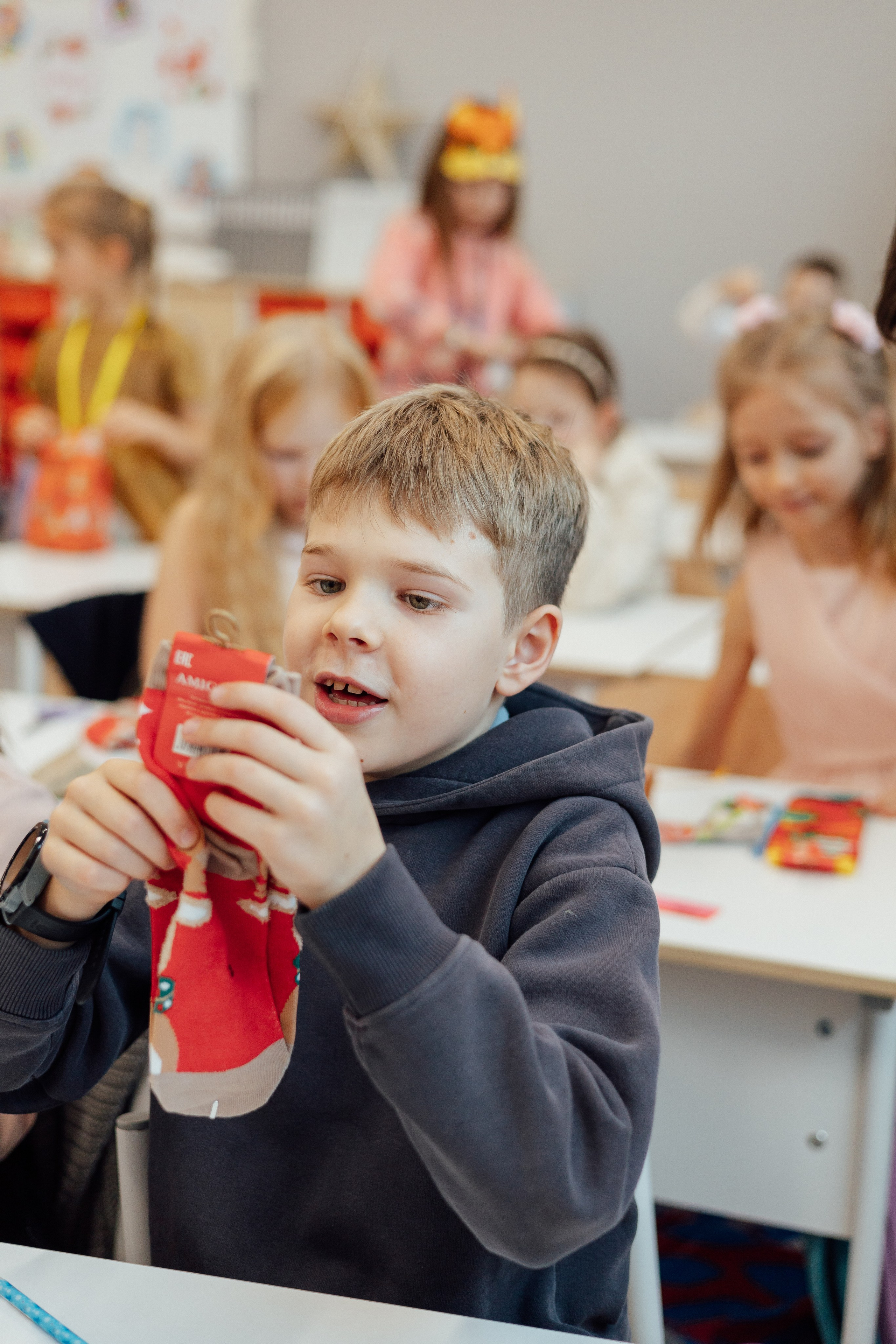 Школьный новогодний праздник. Психолог, фотограф Мария Черницкая