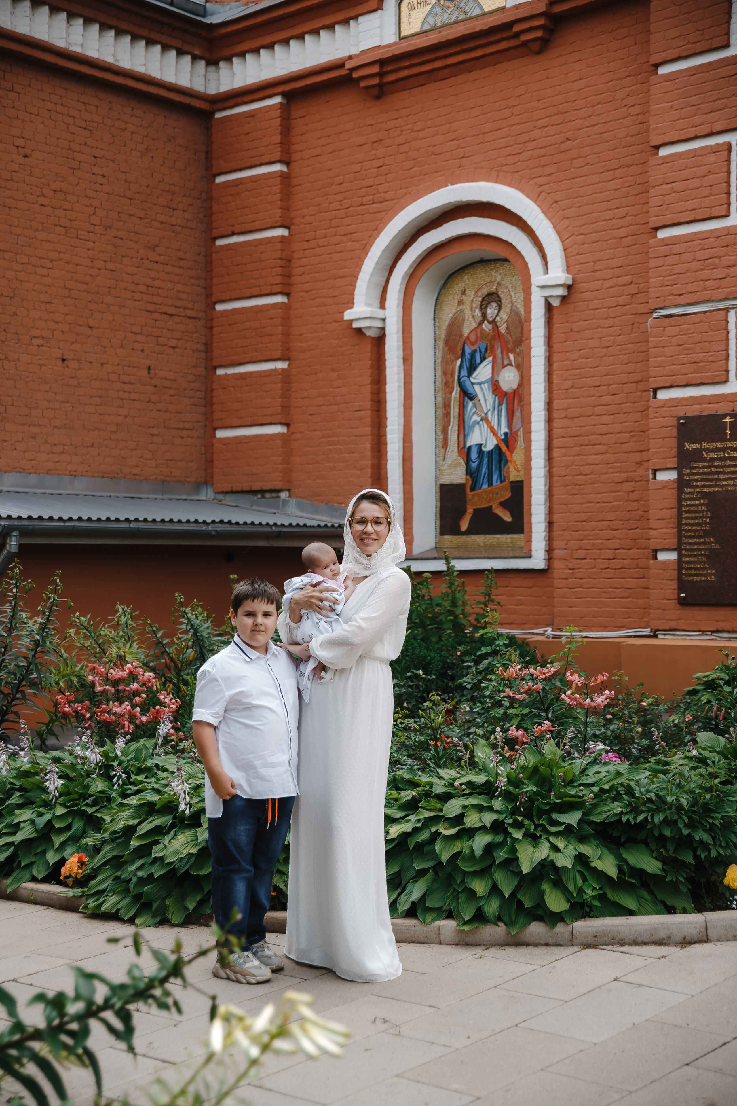 Крещение в храме Спаса Нерукотворного Образа в Б.Свинорье Г.Москвы. Фотограф на Крещение Москва