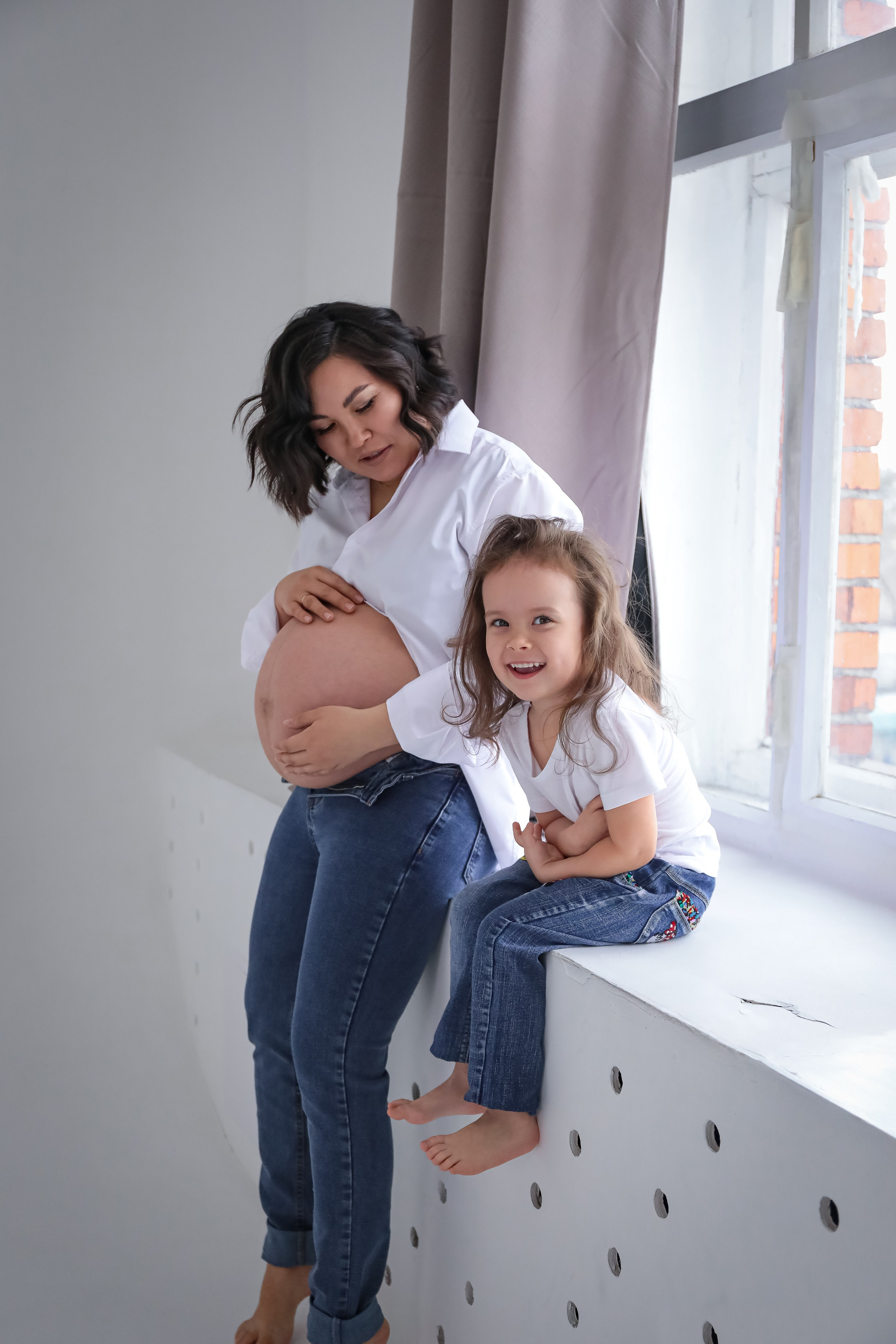 Мама Александра и дочь Лера. Фотограф г. Хабаровск. Семейные и индивидуальные съёмки