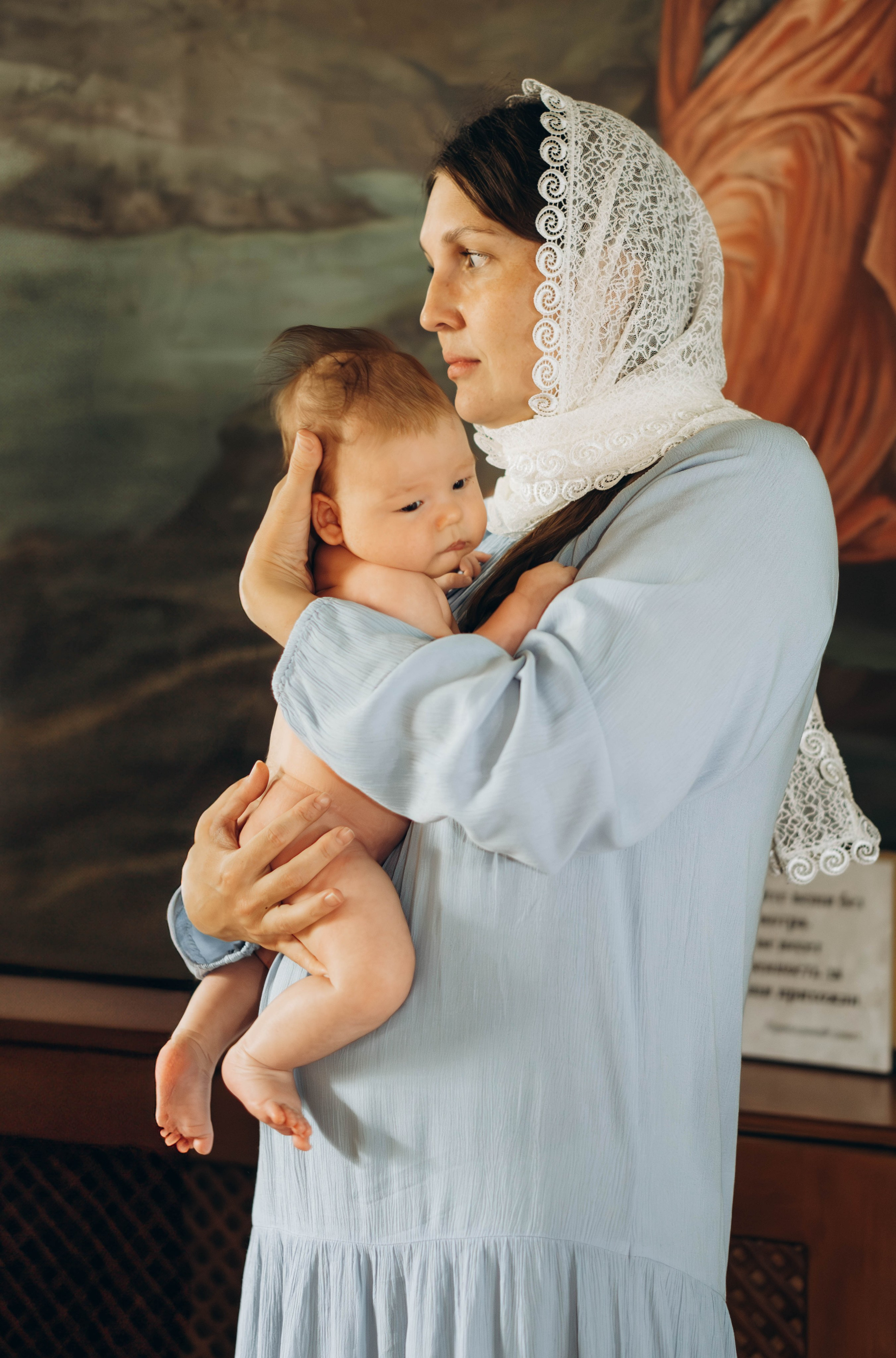 Крещение Артема Церковь Рождества Христова. Фотограф Москва Валерия Веденина