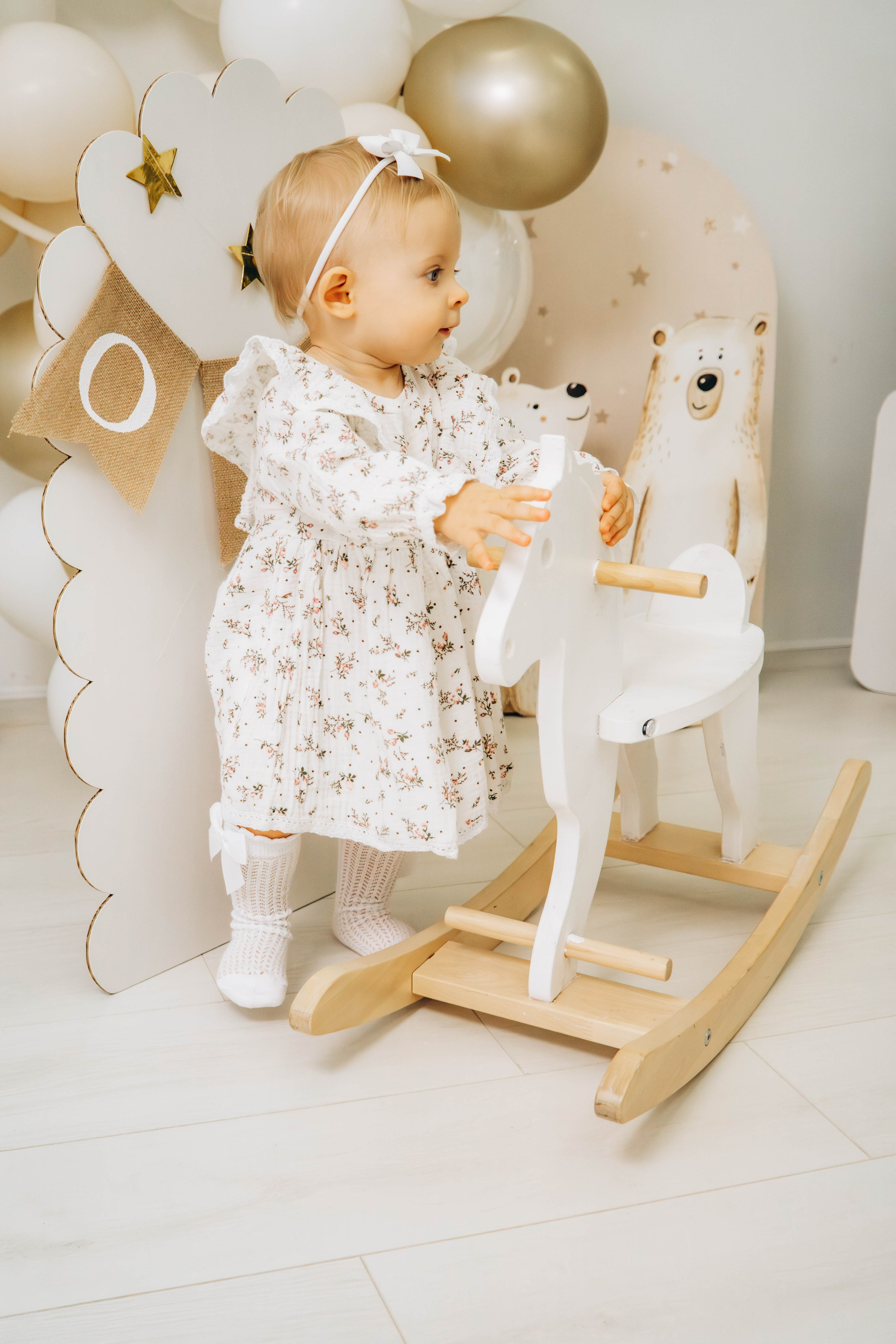 Съемка на годик малышки. Студия «LuLu». Фотограф Москва Валерия Веденина