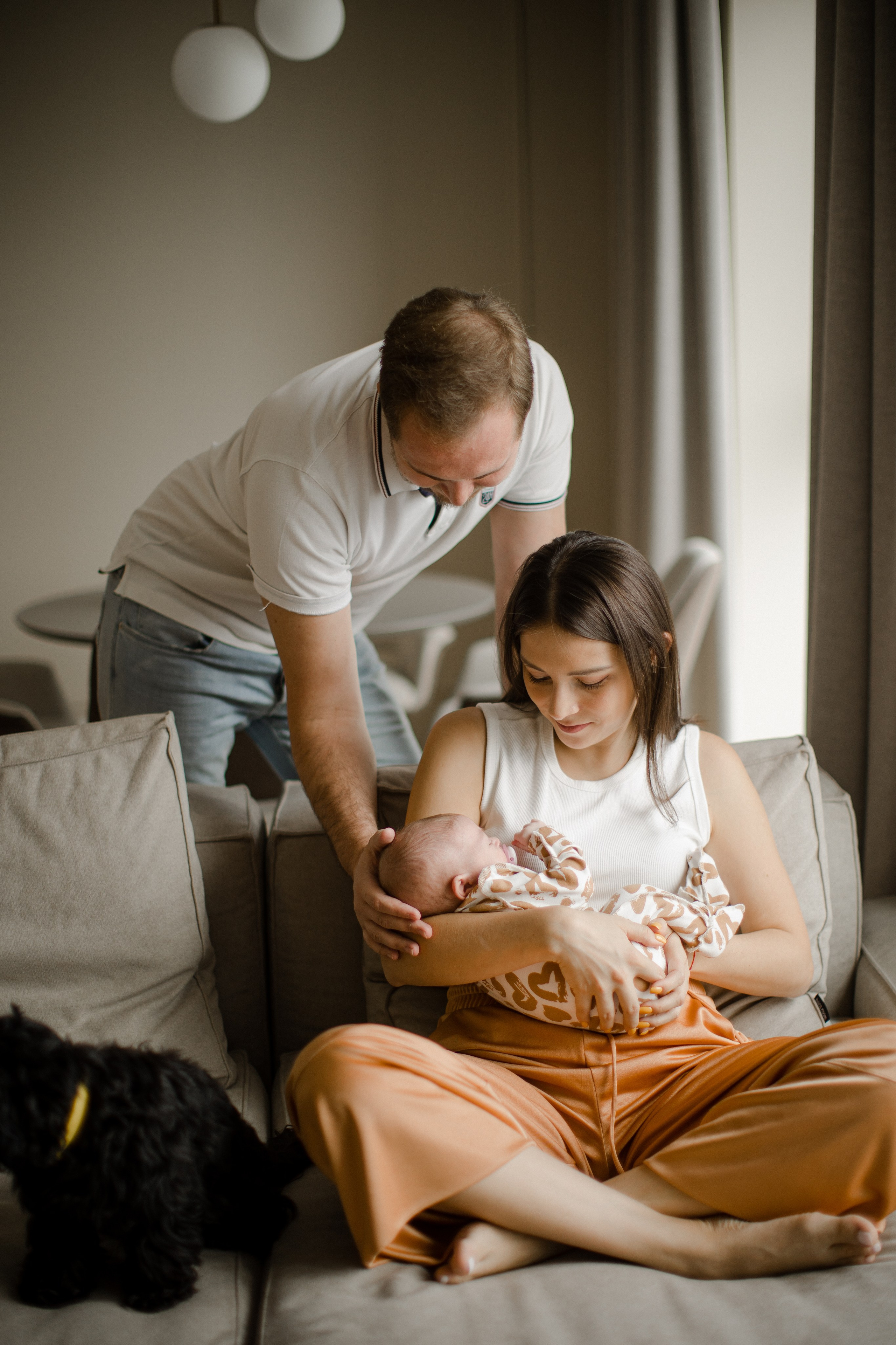 Диля с семьей. Семейный и детский фотограф в Москве Кузьмина Мария