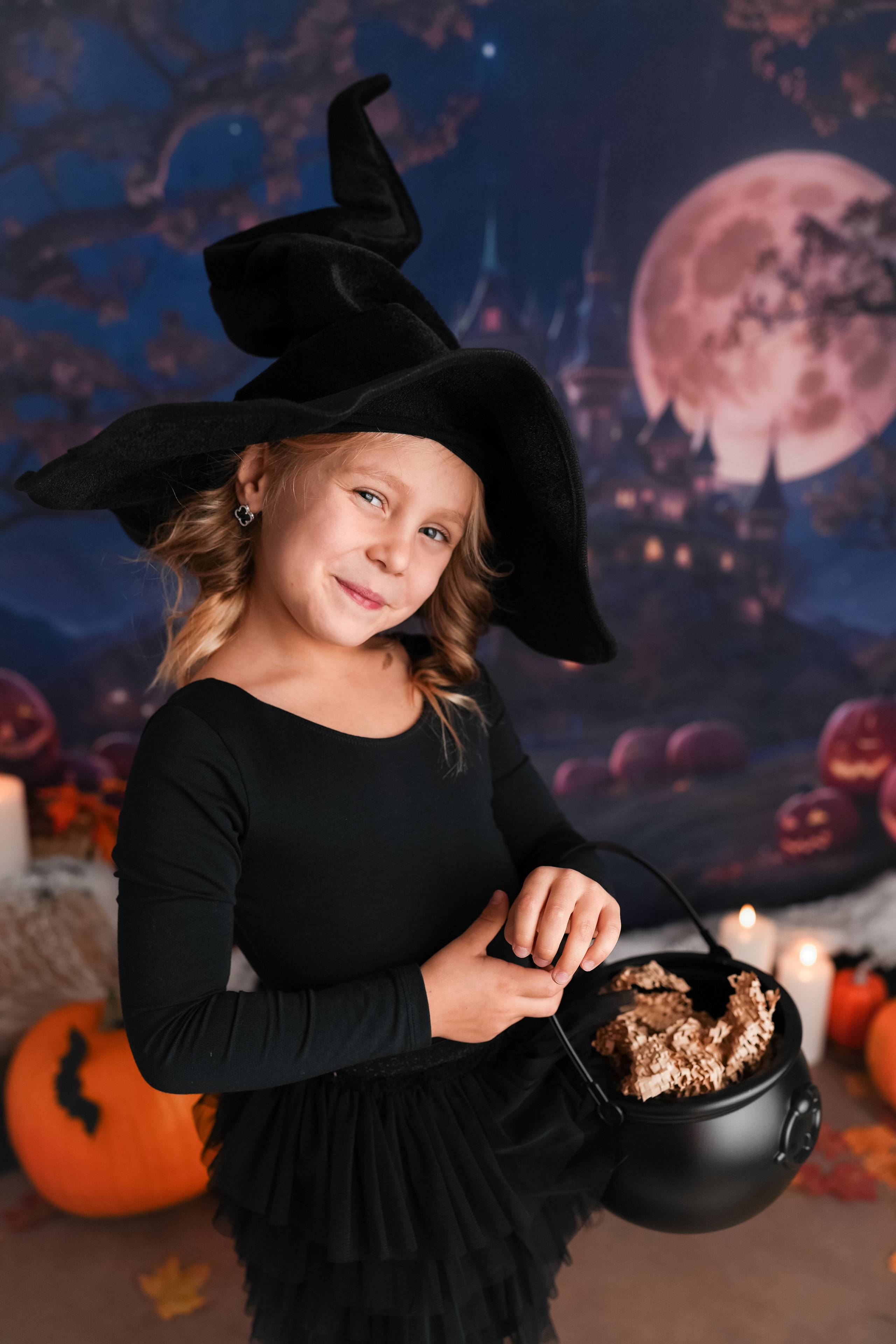 Проект Хэллоуин. Фотограф новорожденных и детский фотограф в Екатеринбурге Ксени