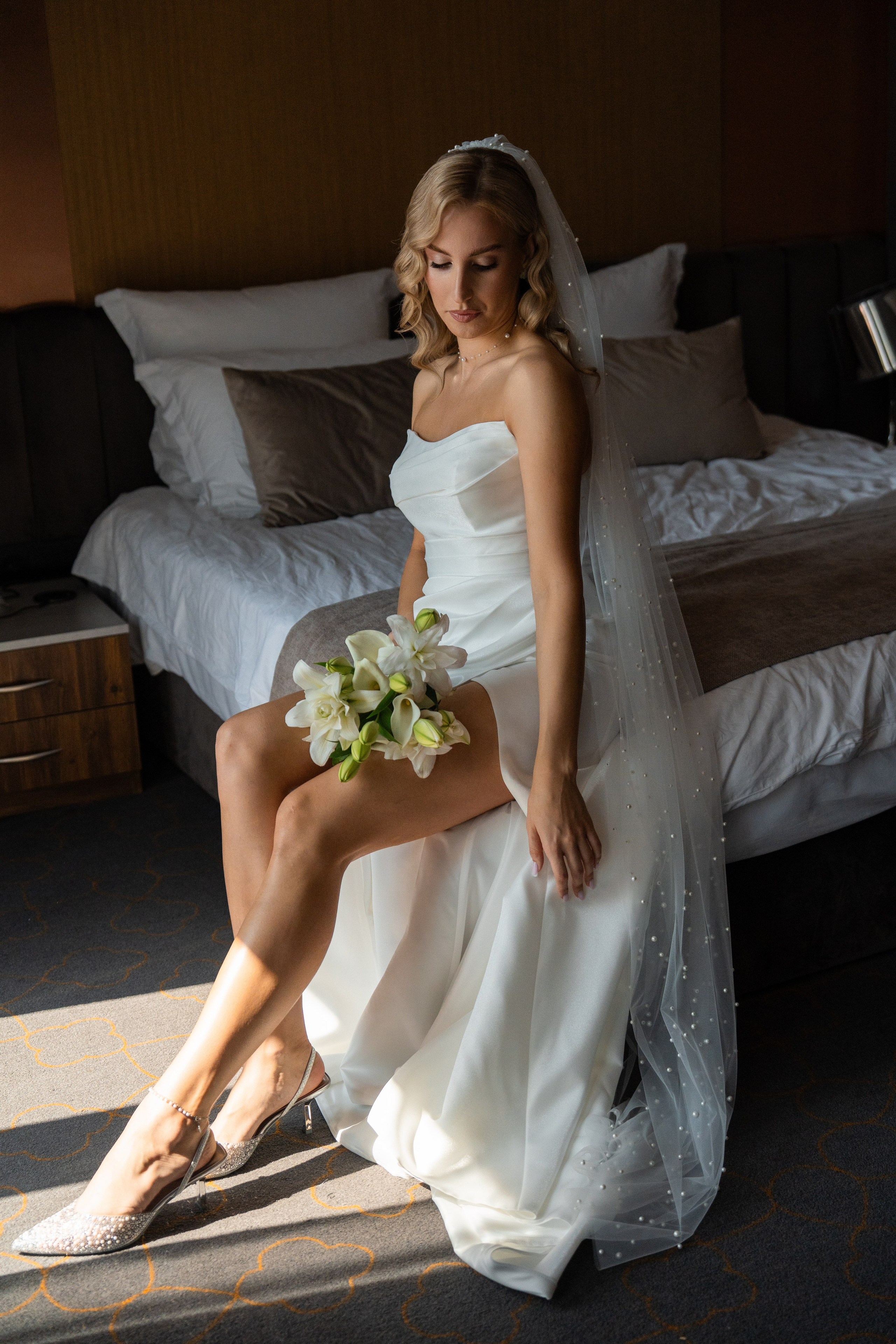 Свадебная фотосессия в Москве, регистрация в Кутузовском ЗАГСе Москва. Свадебный фотограф в Москве Анна Полушина