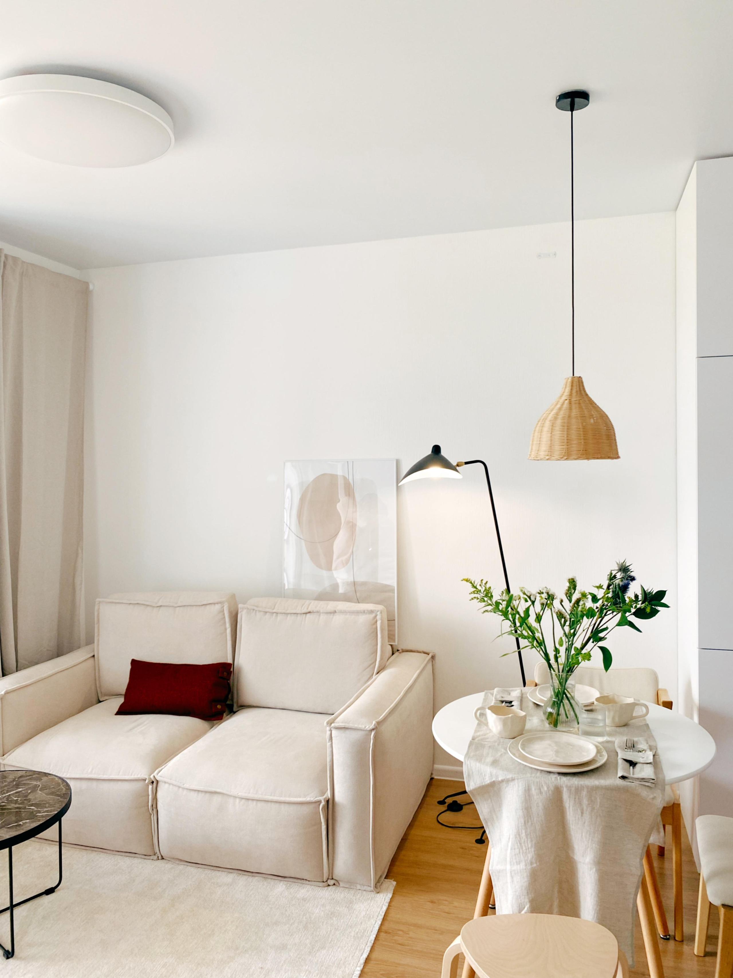 Реализация интерьера в стиле джапанди. Lina architector | Дизайн интерьера