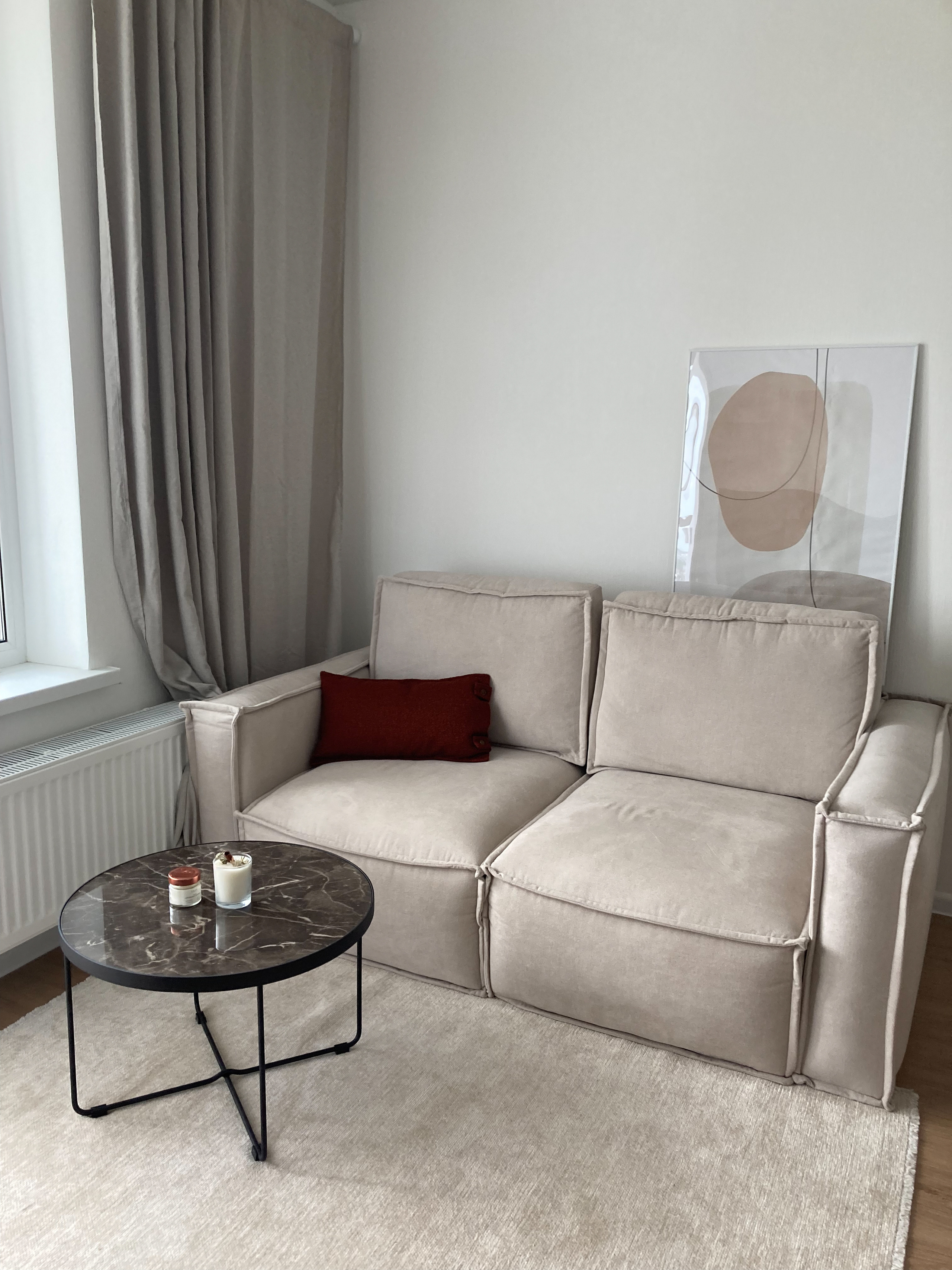 Реализация интерьера в стиле джапанди. Lina architector | Дизайн интерьера