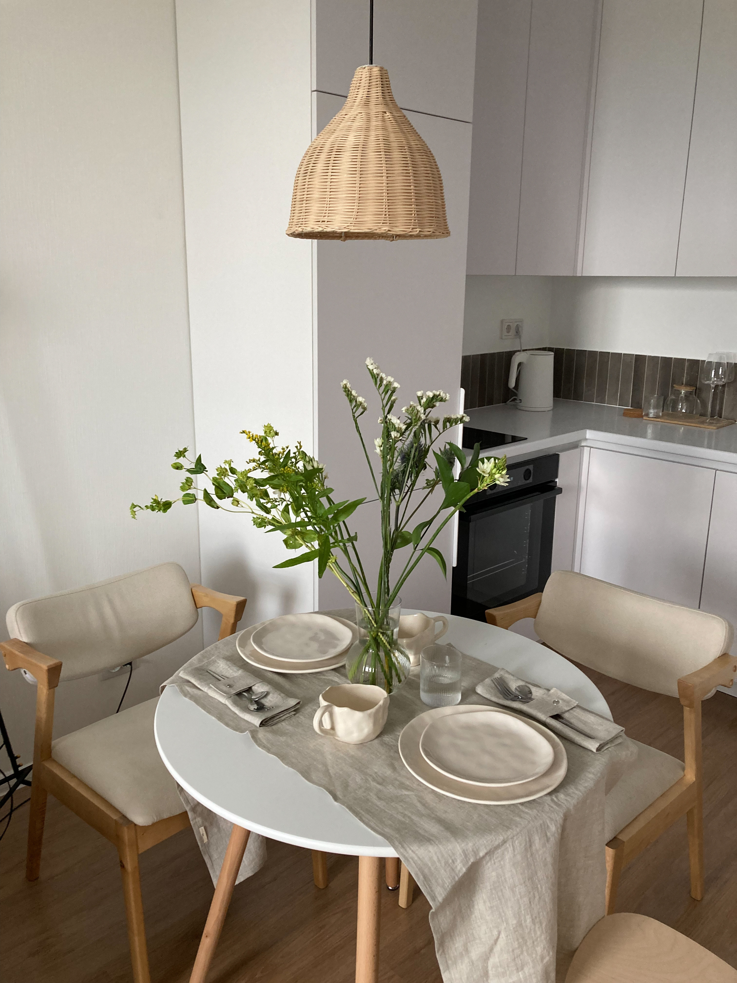 Реализация интерьера в стиле джапанди. Lina architector | Дизайн интерьера