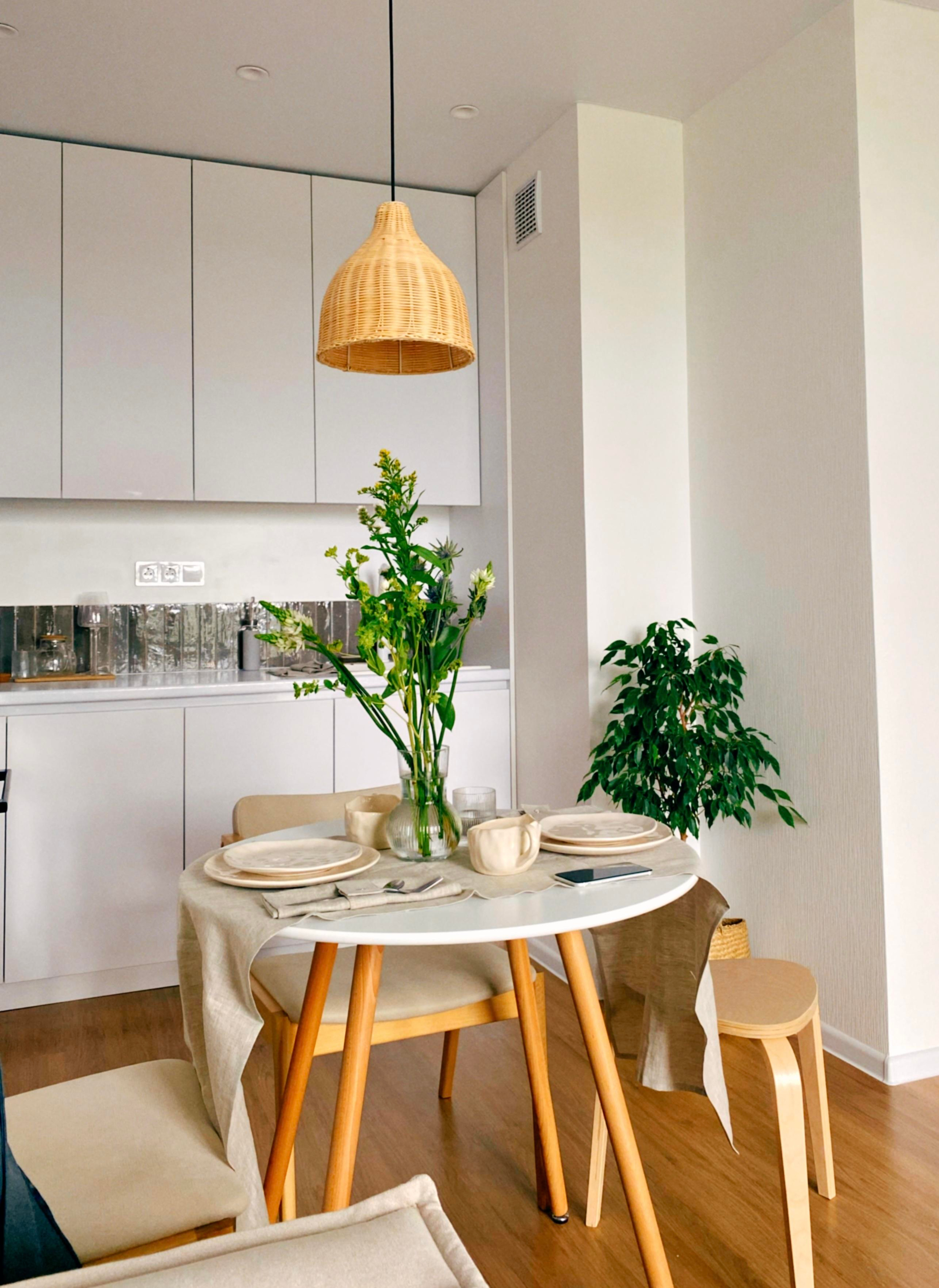 Реализация интерьера в стиле джапанди. Lina architector | Дизайн интерьера