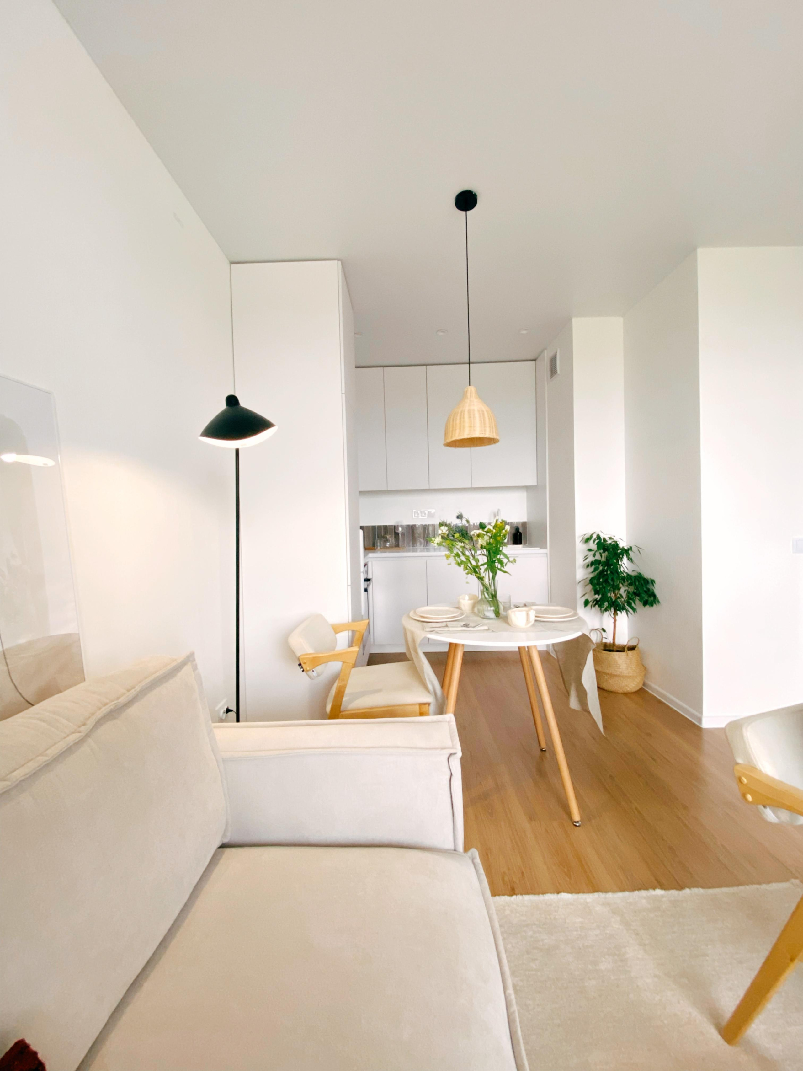 Реализация интерьера в стиле джапанди. Lina architector | Дизайн интерьера