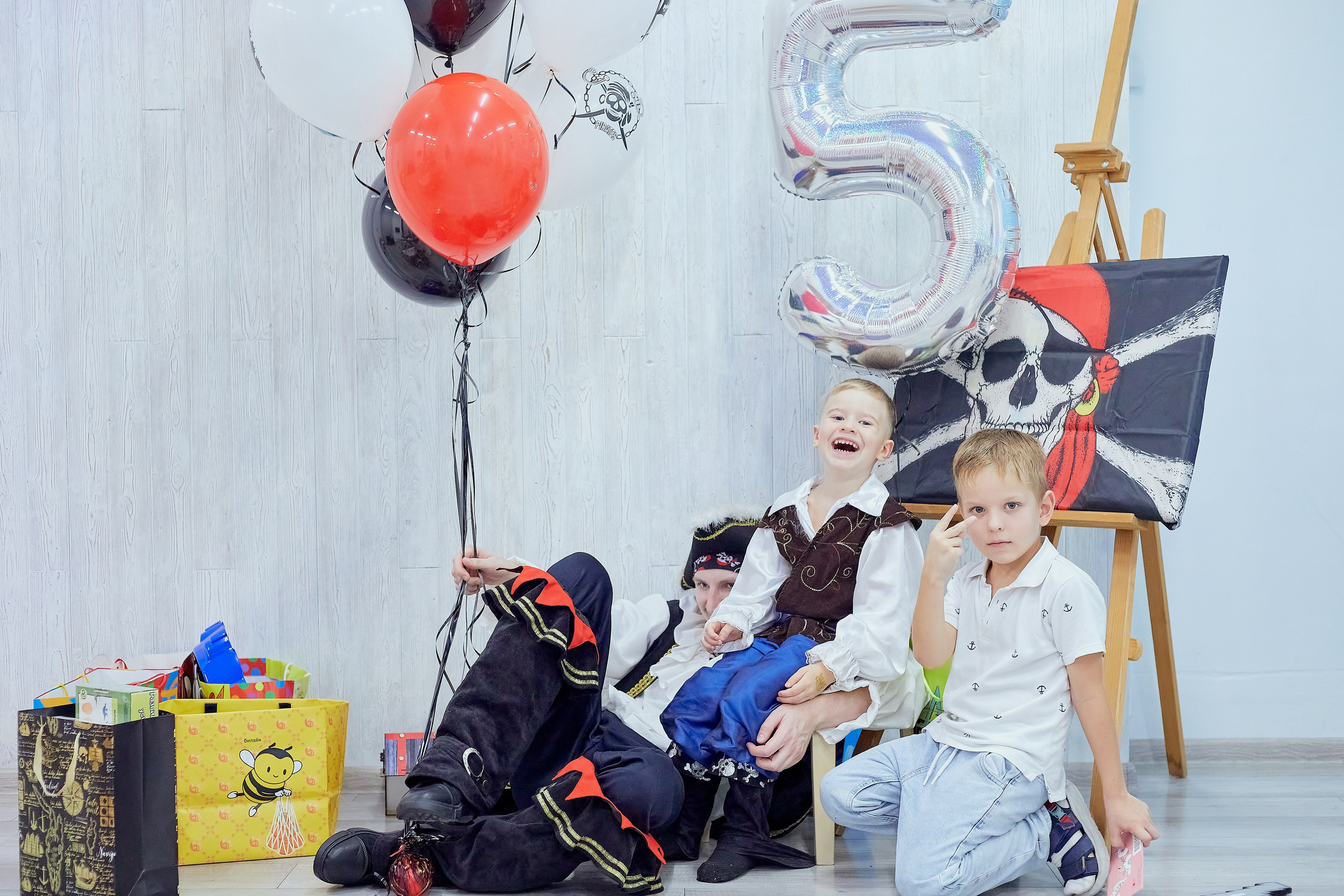 День Рождение Степана 5 лет, съёмка 3 часовой программы. Семейный и детский фотограф в Ярославле Юлия Галашина